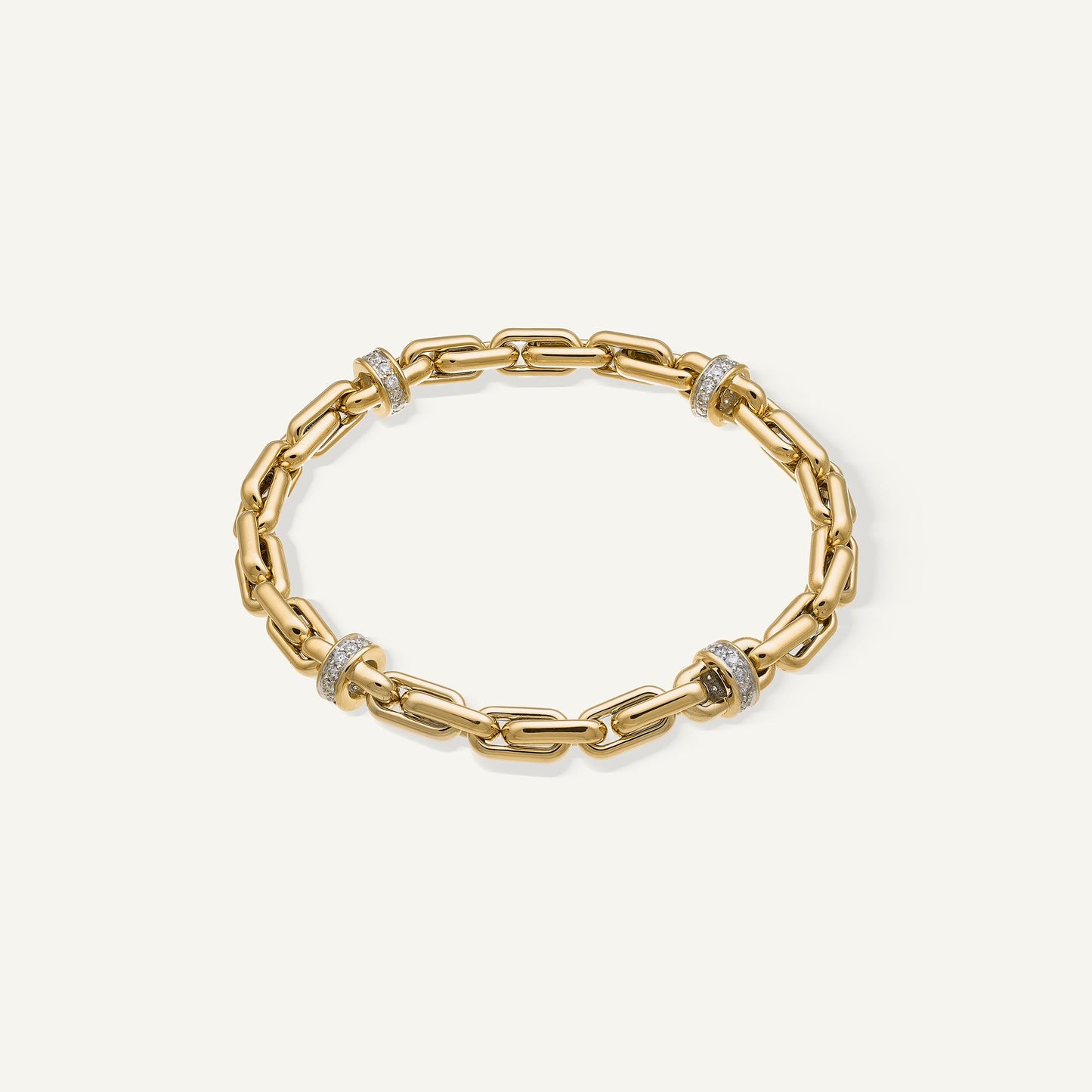 Bracciale in oro e diamanti