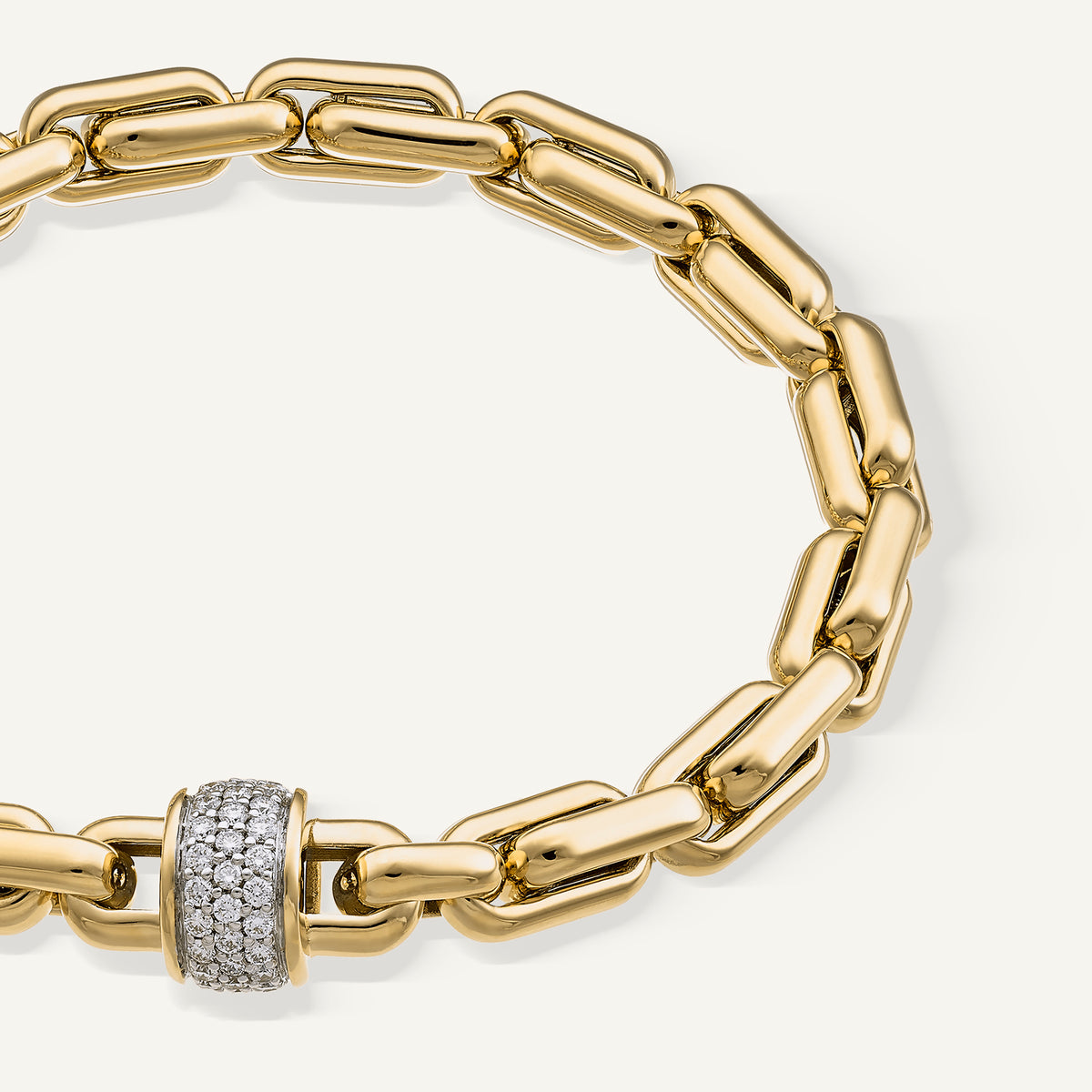 Bracciale in oro e diamanti