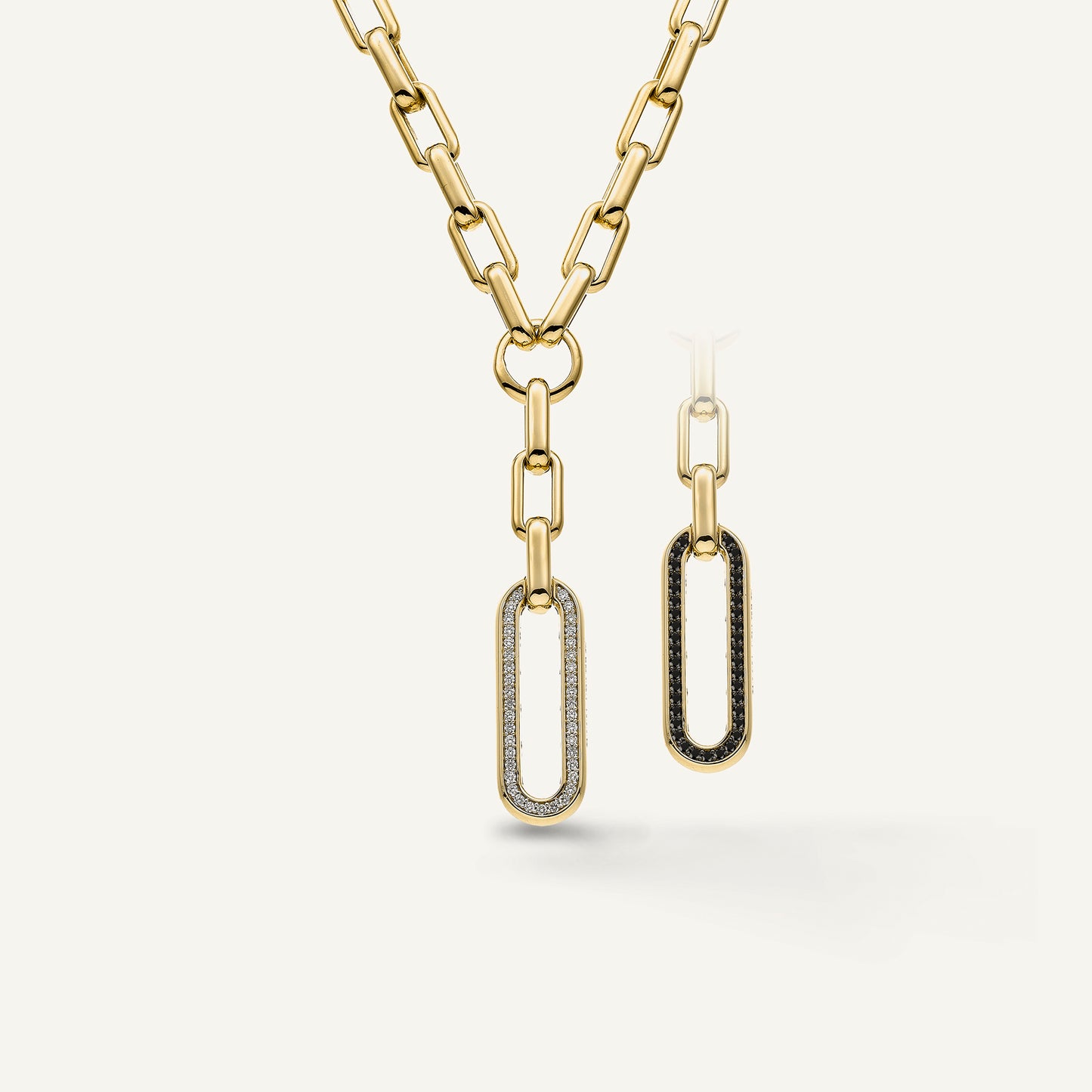 Collana in oro e diamanti