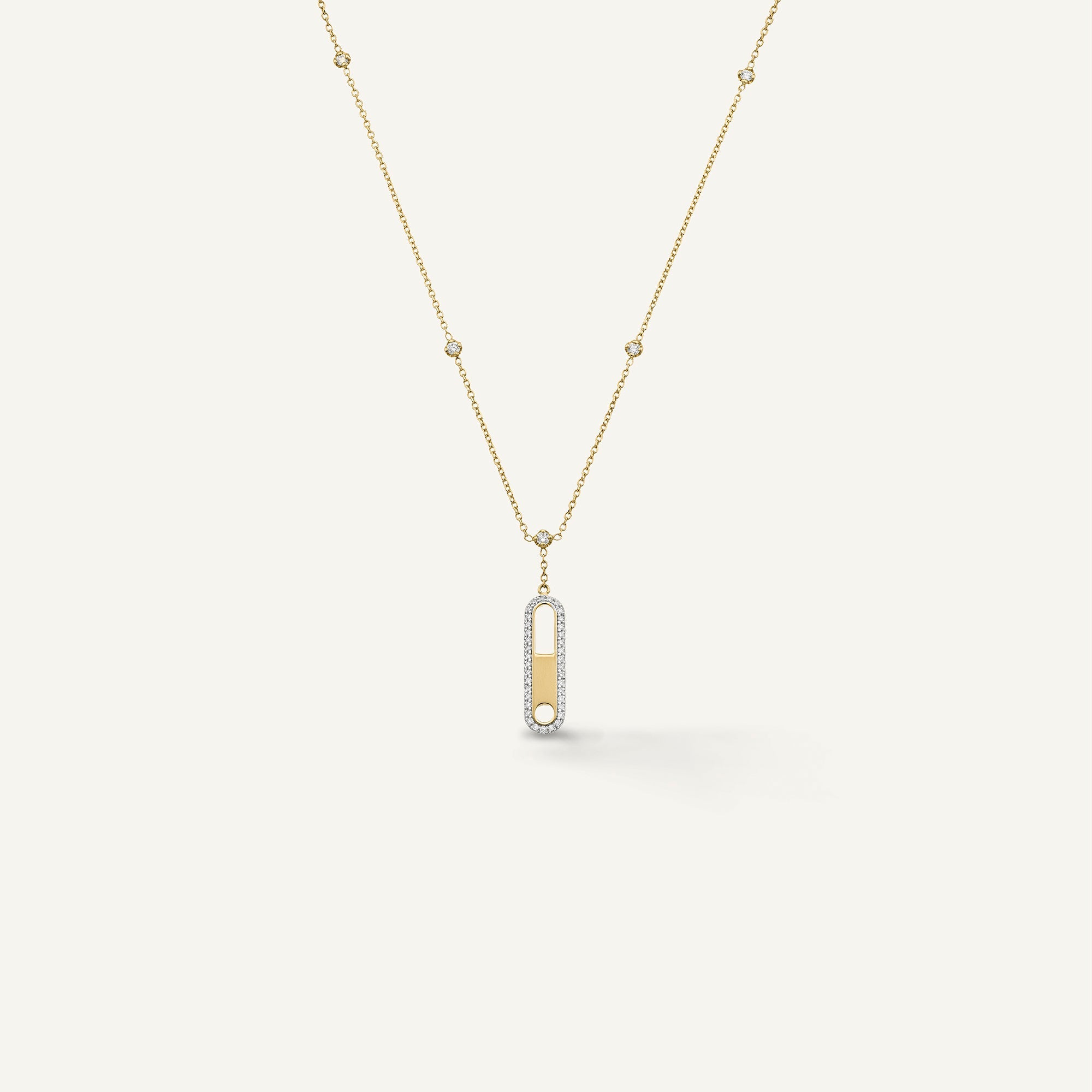 Collana in oro e diamanti
