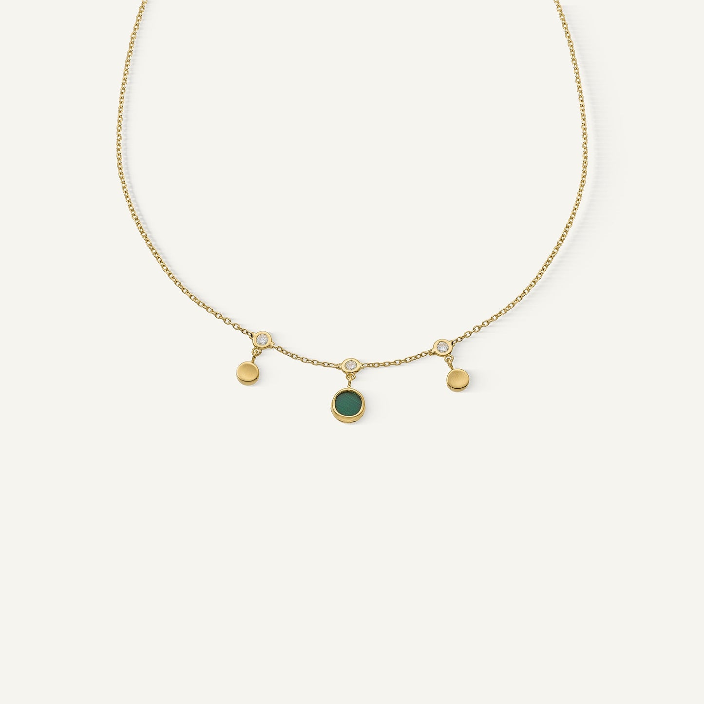 Collana in oro e diamanti