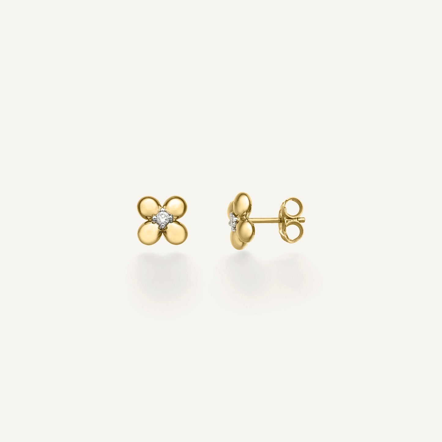 Orecchini in oro e diamanti