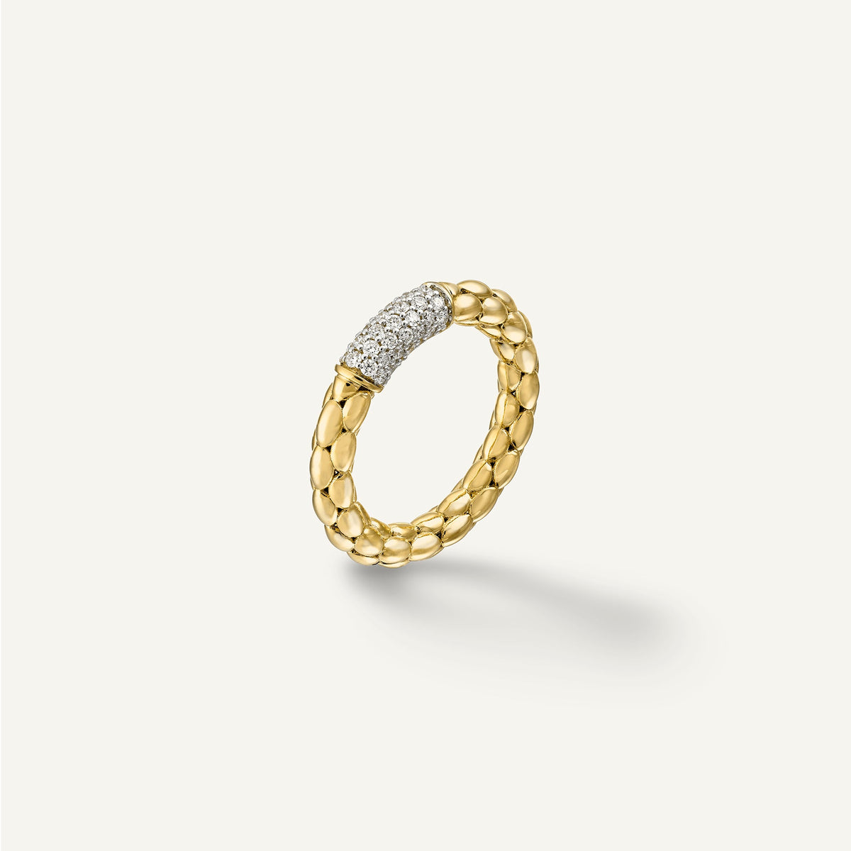 Anello in oro e diamanti