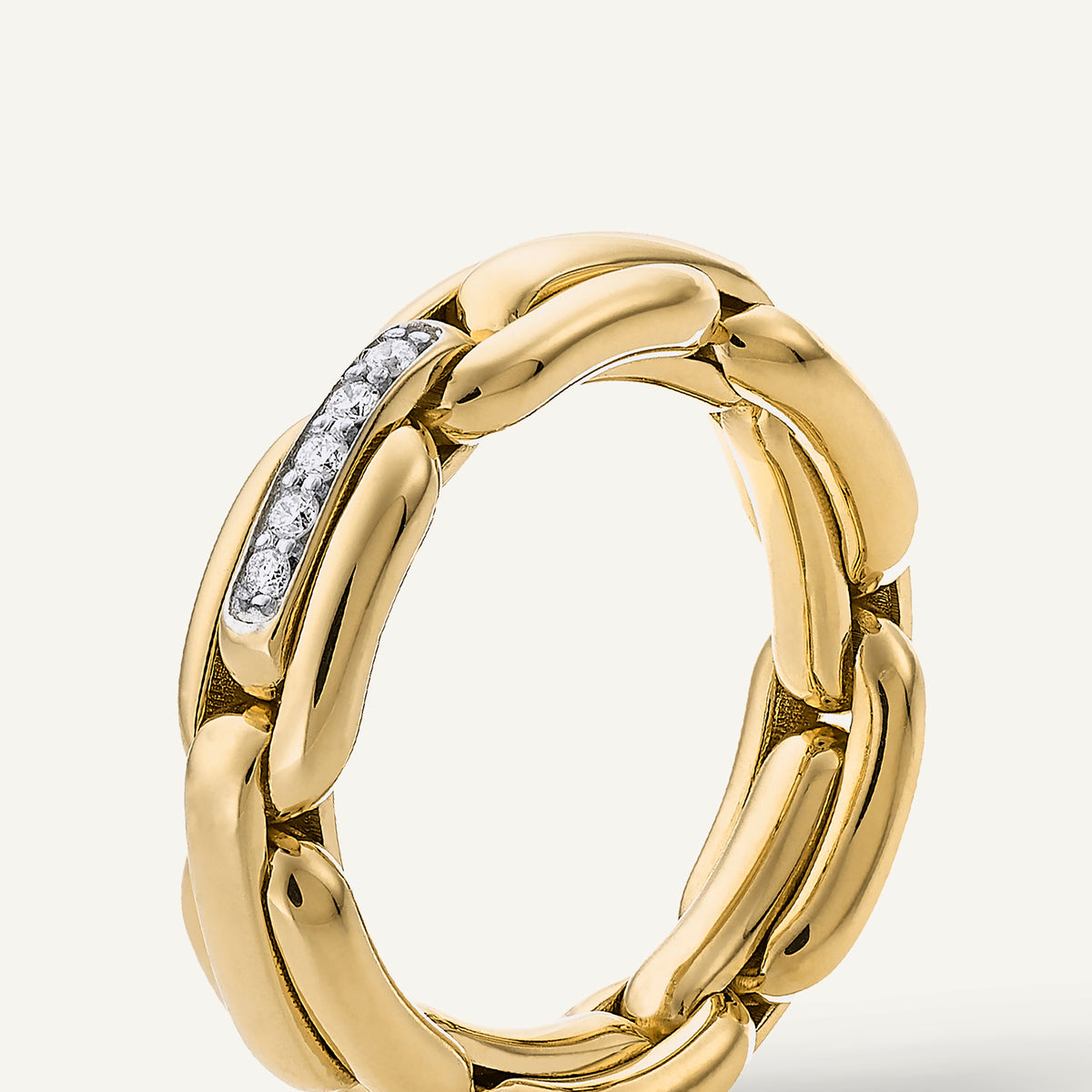 Anello in oro e diamanti