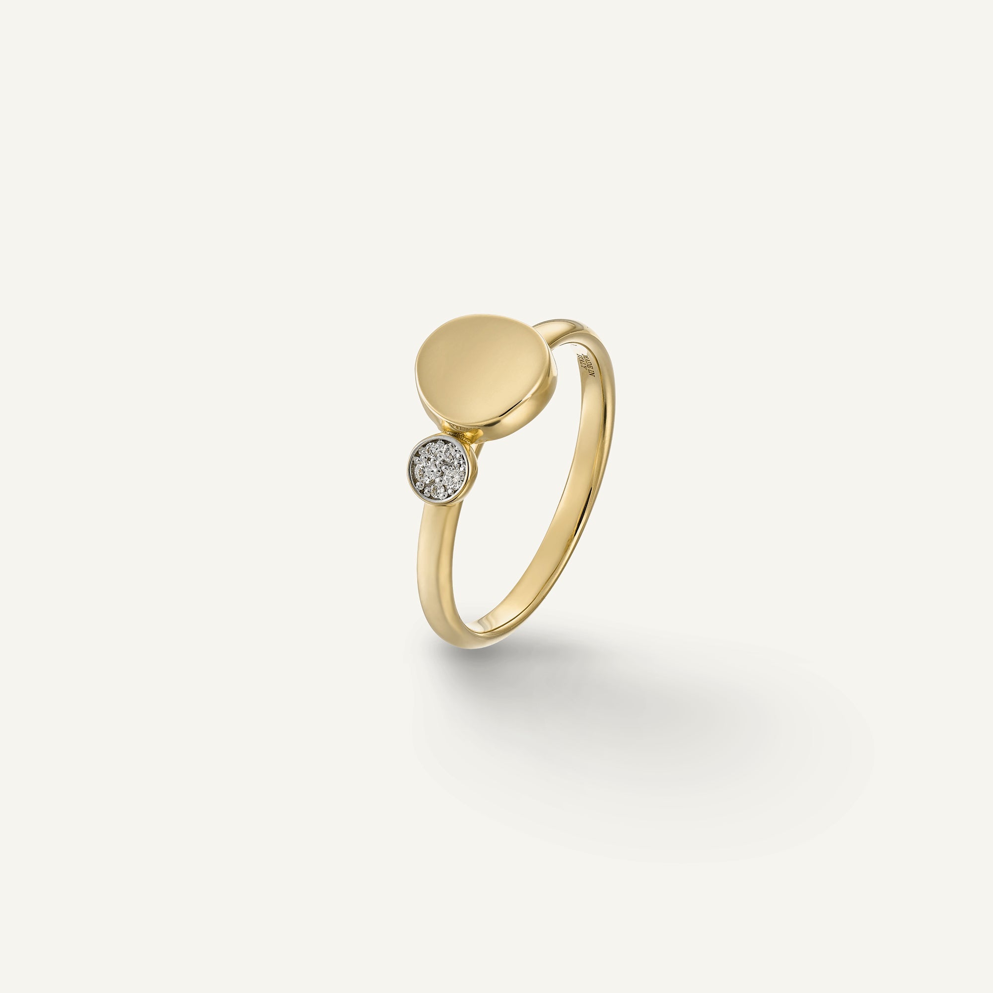 Anello in oro e diamanti