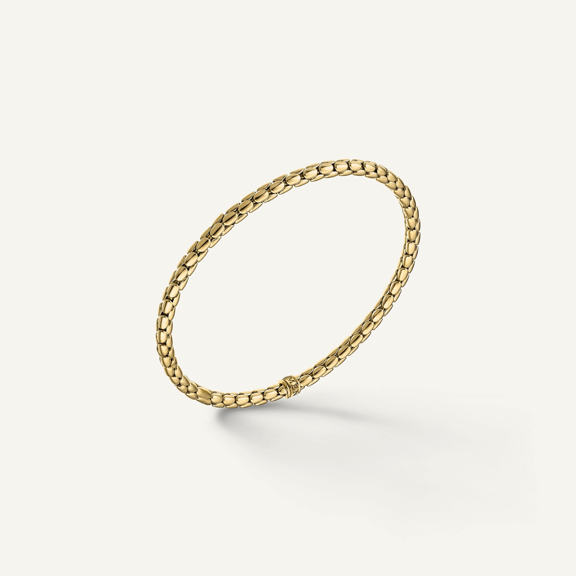 Gold flexible bracelet