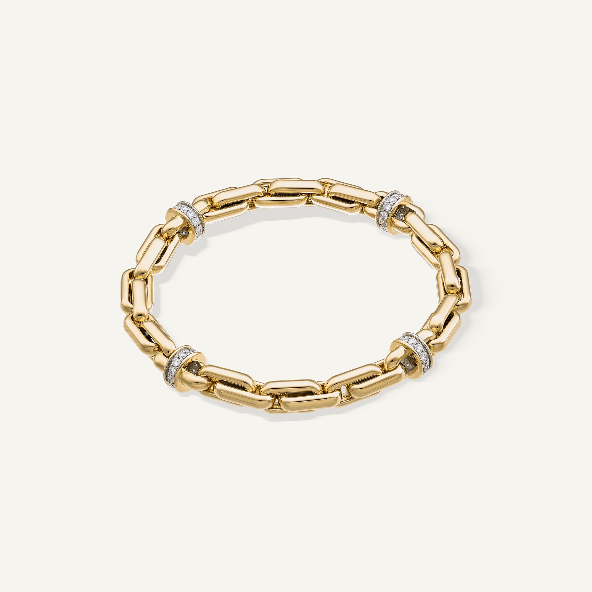 Bracciale in oro e diamanti