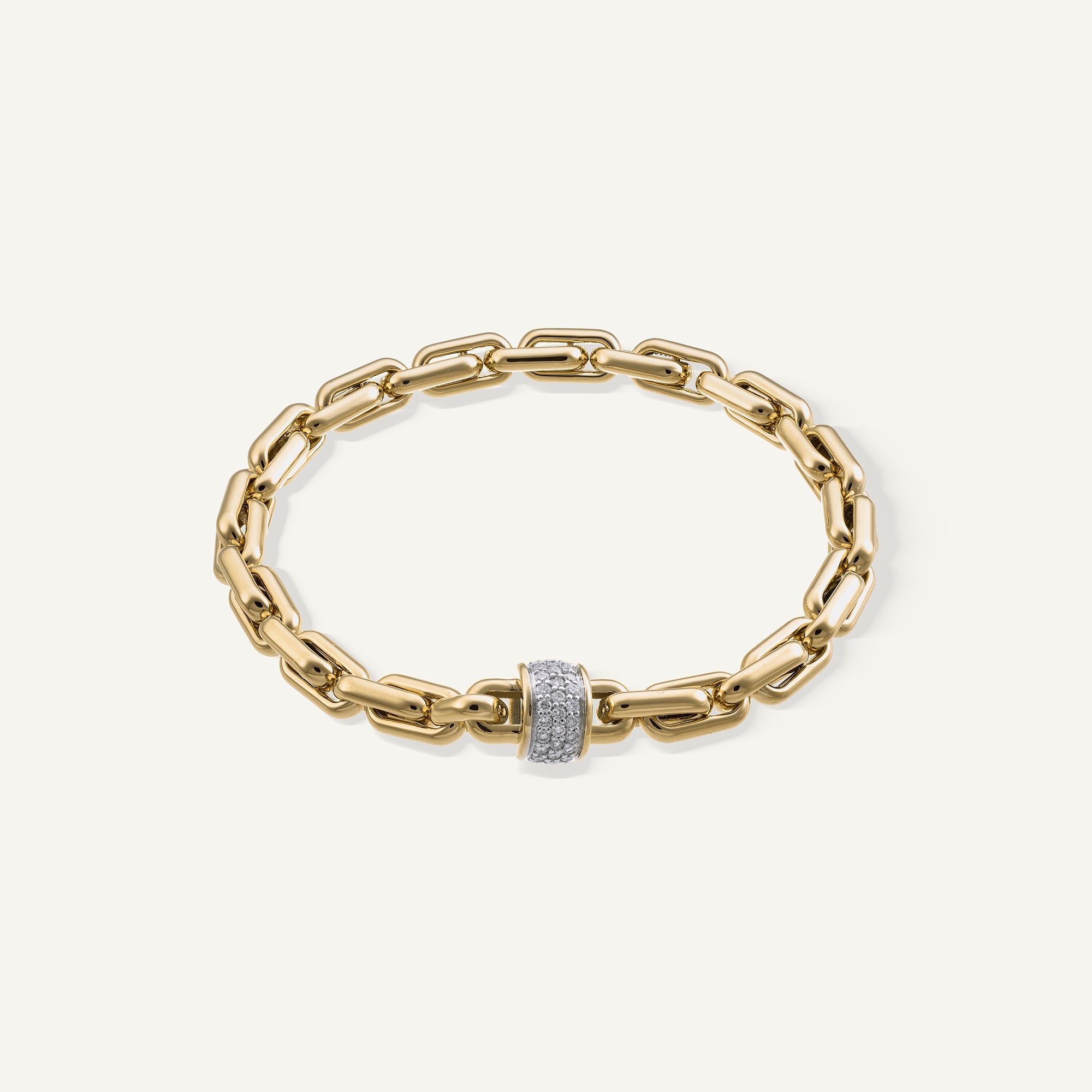 Bracciale in oro e diamanti