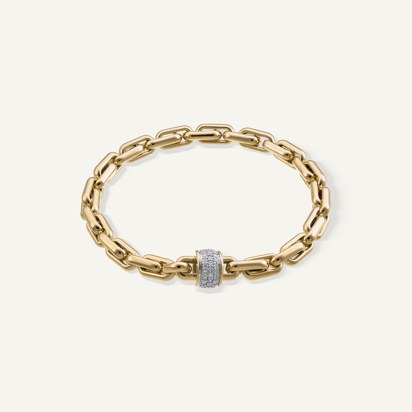 Bracciale in oro e diamanti