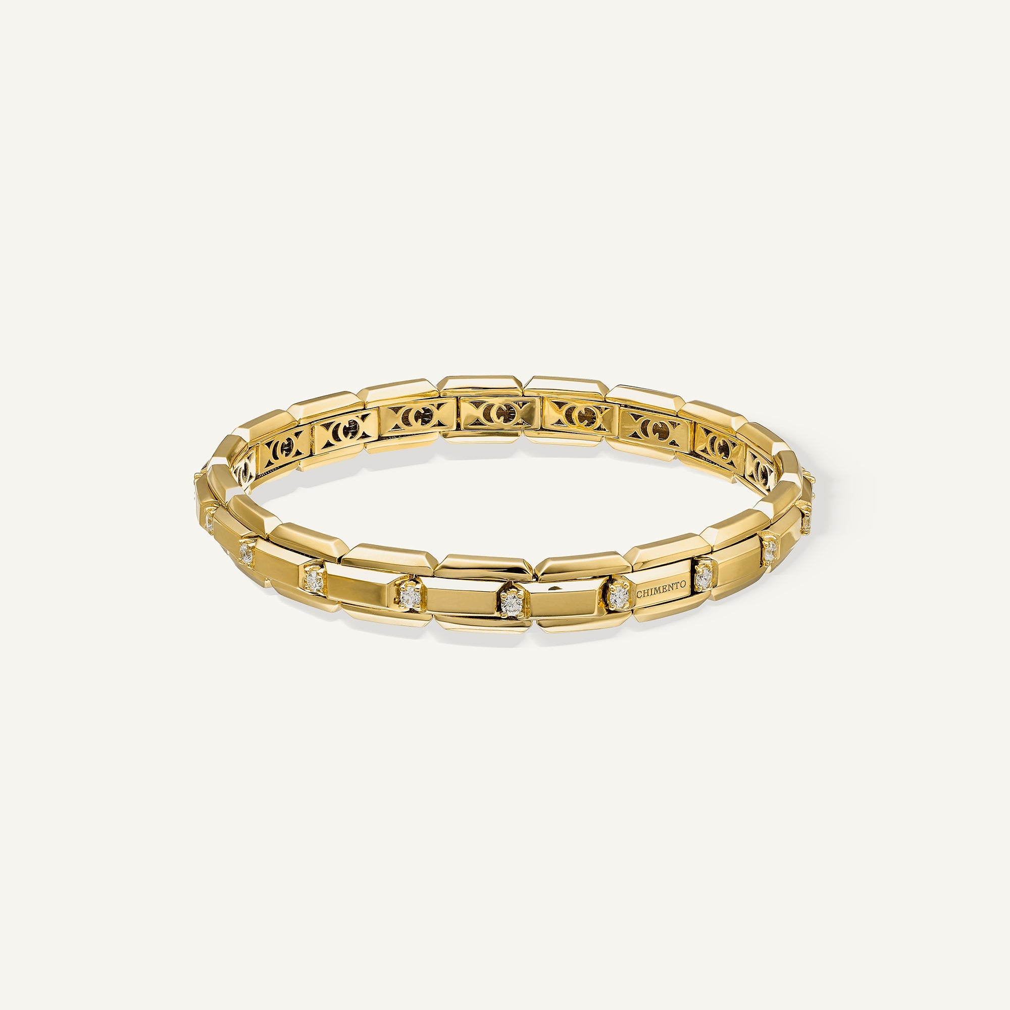 Bracciale in oro e diamanti