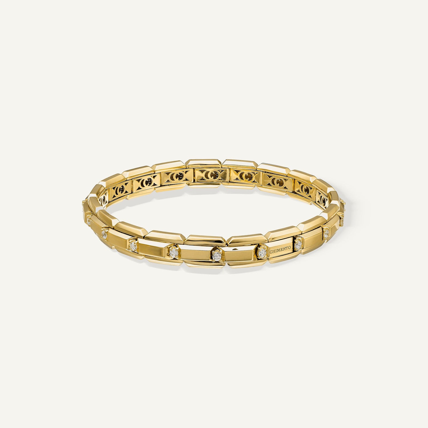 Bracciale in oro e diamanti