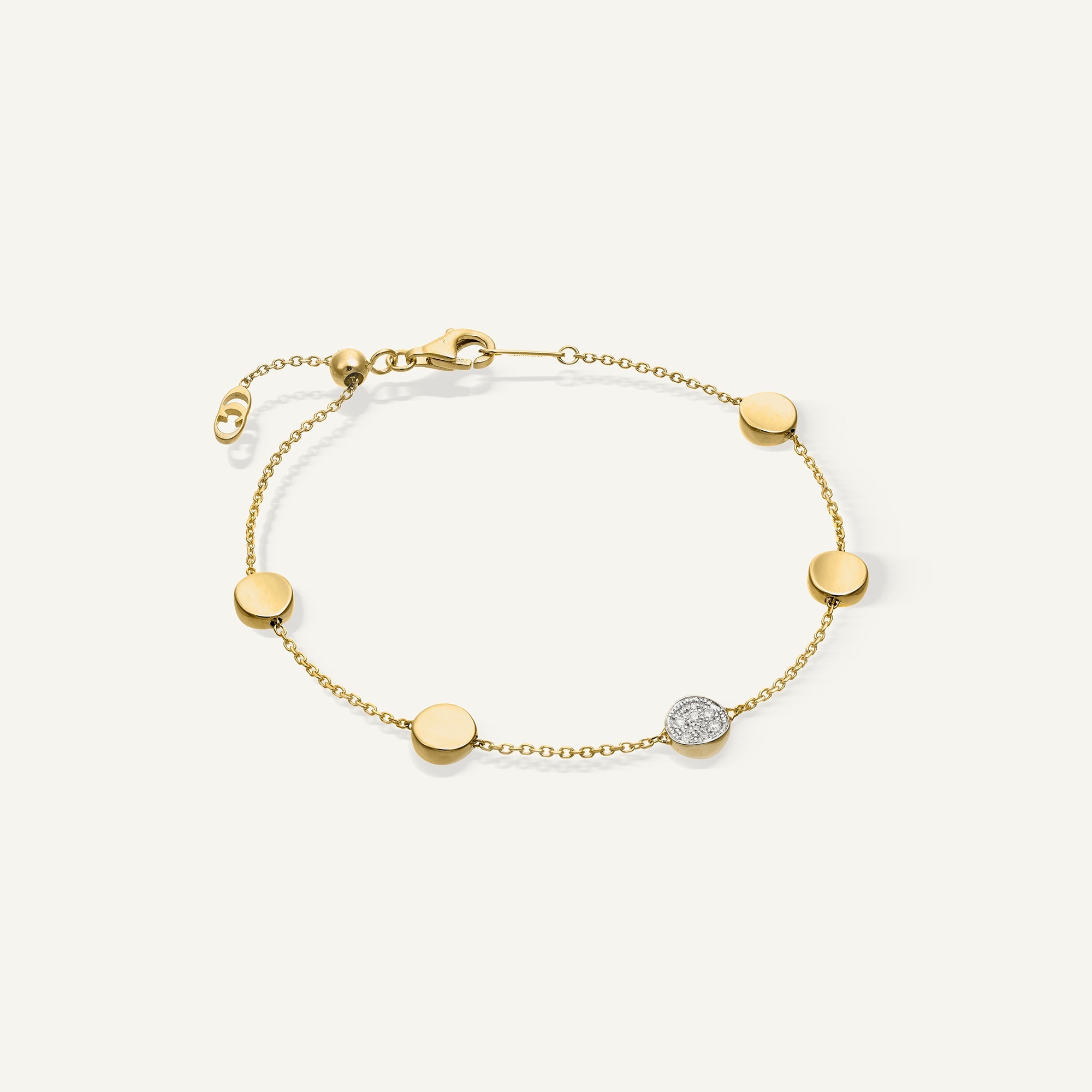 Bracciale in oro e diamanti