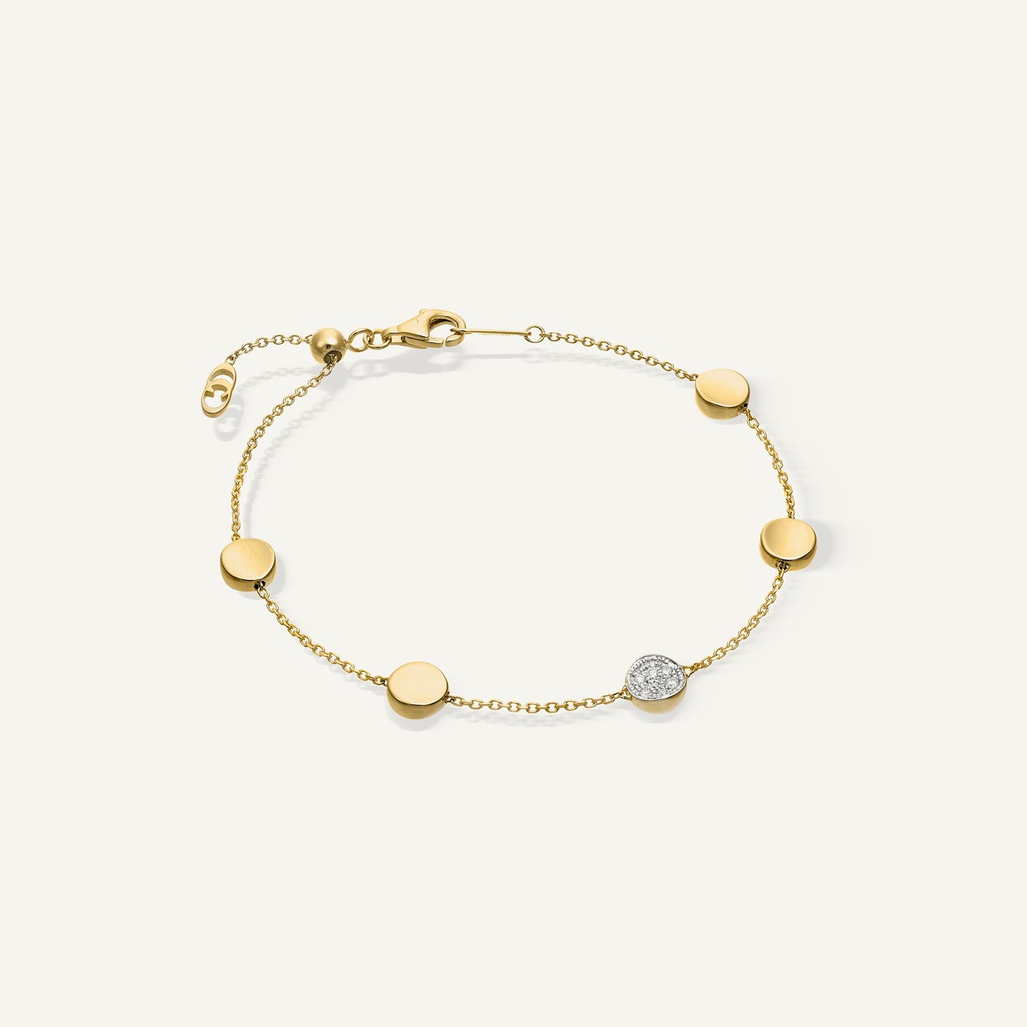 Bracciale in oro e diamanti