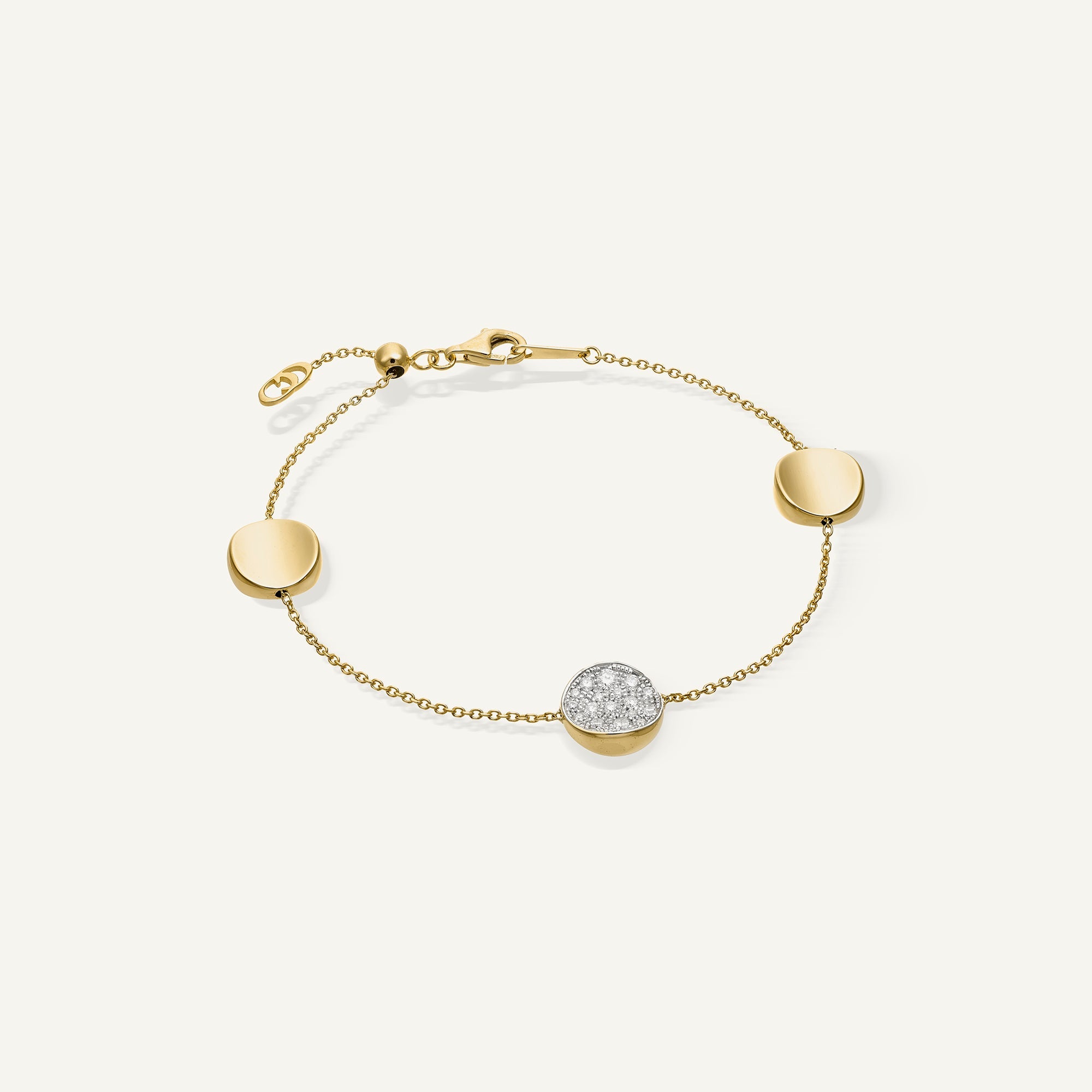 Bracciale in oro e diamanti