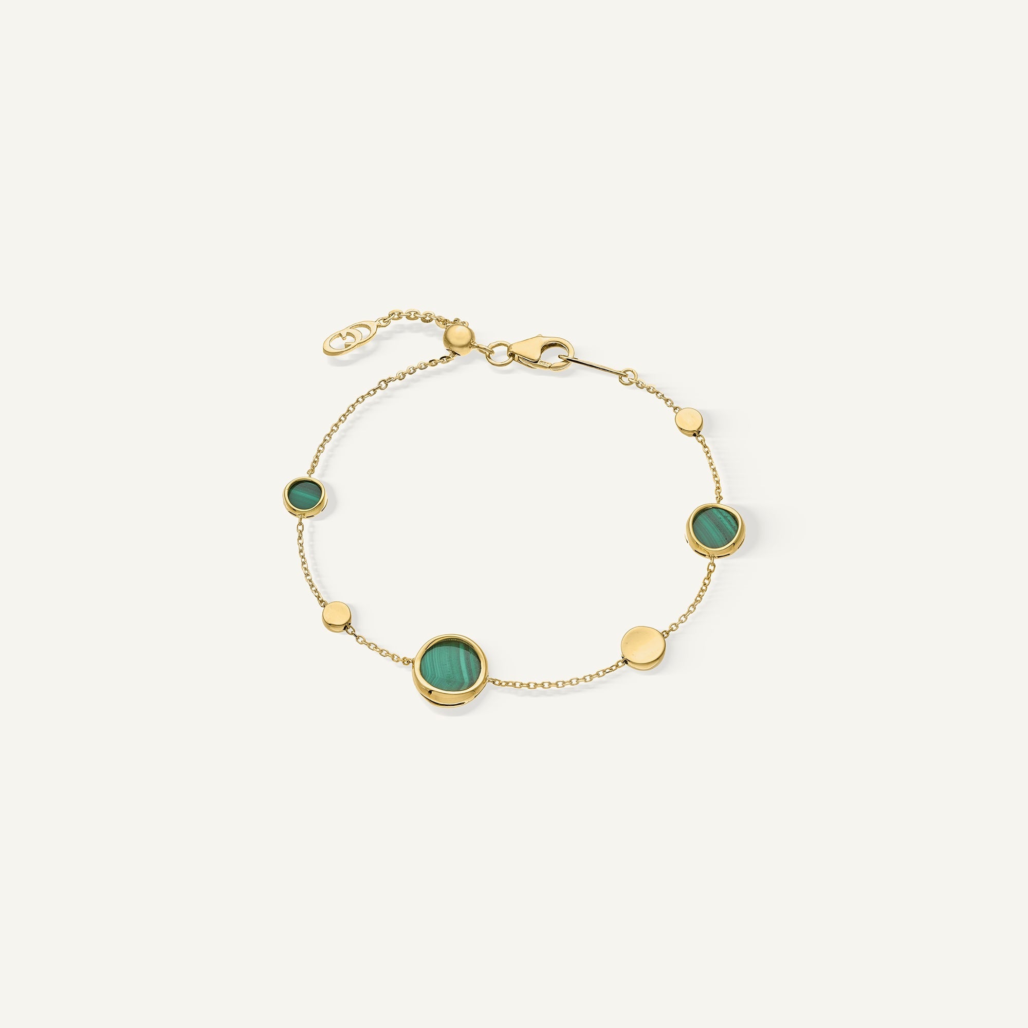Bracciale in oro con madreperla