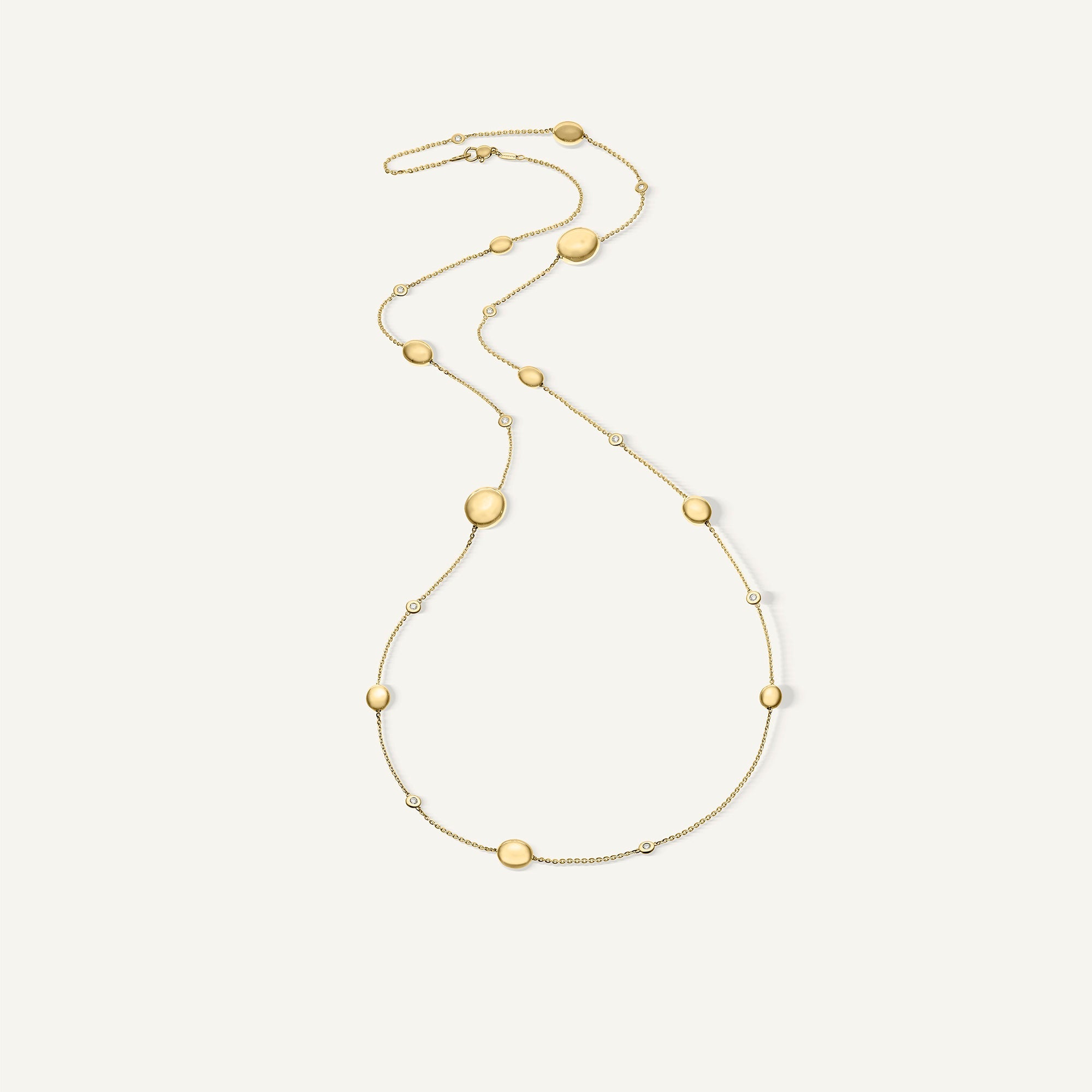 Collana in oro e diamanti