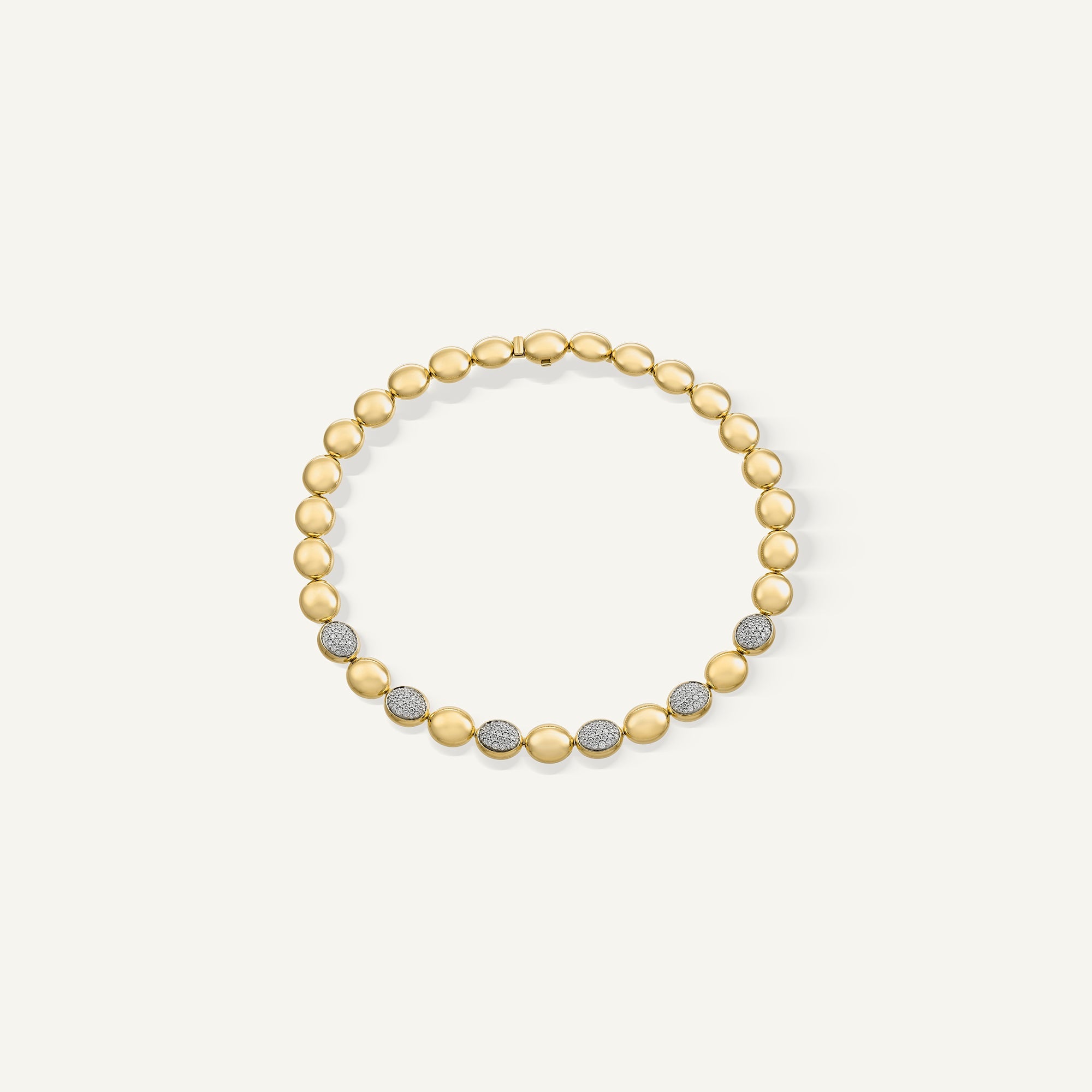 Collana in oro e diamanti