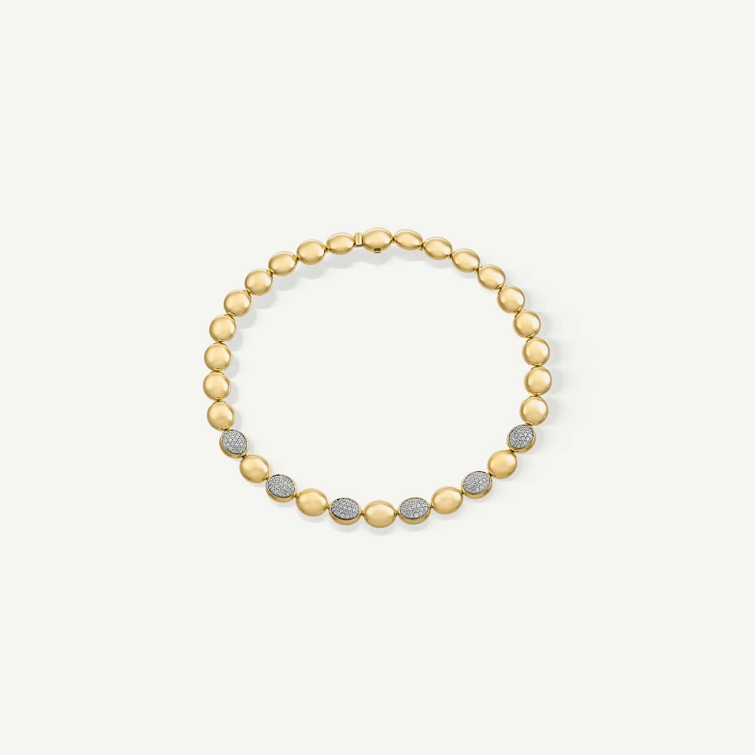 Collana in oro e diamanti