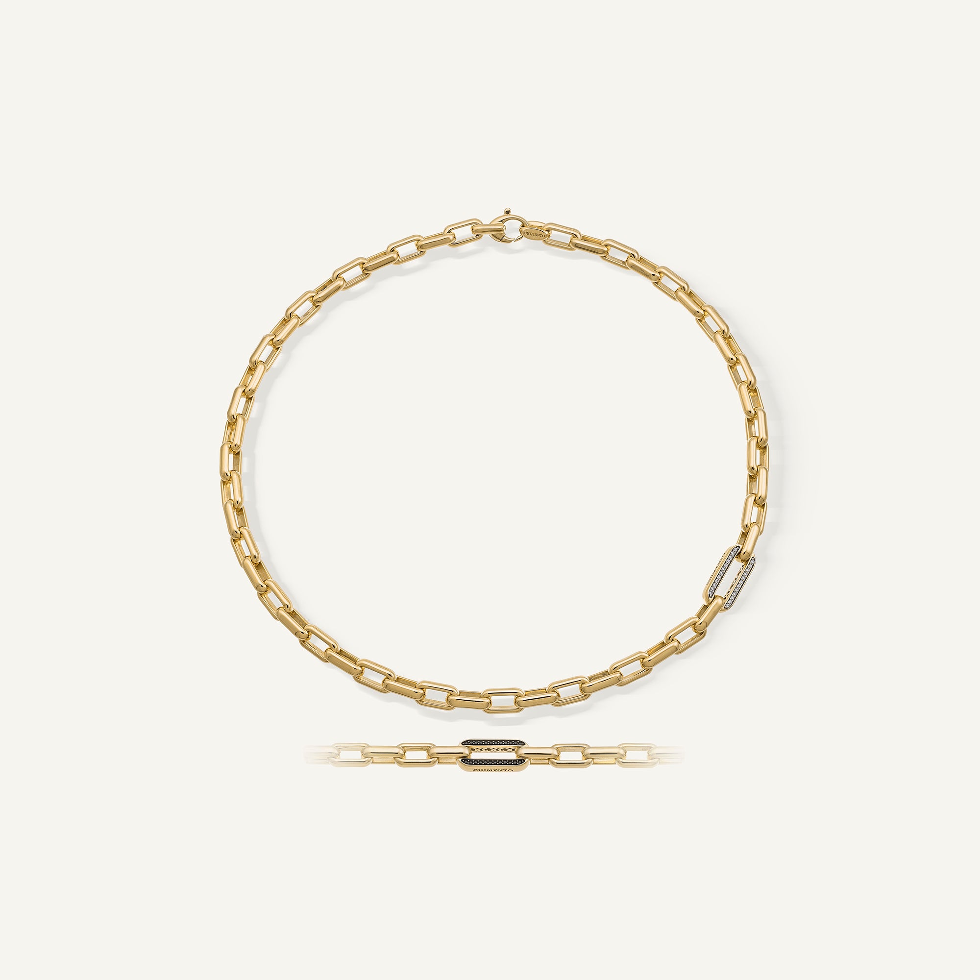 Collana in oro e diamanti