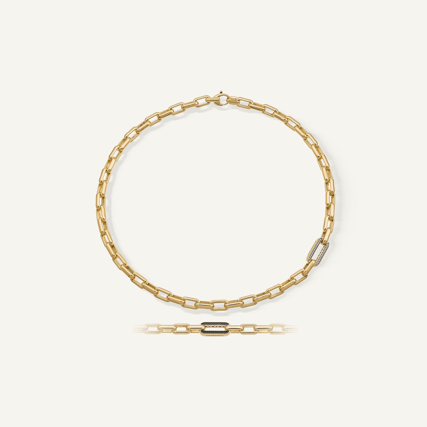 Collana in oro e diamanti