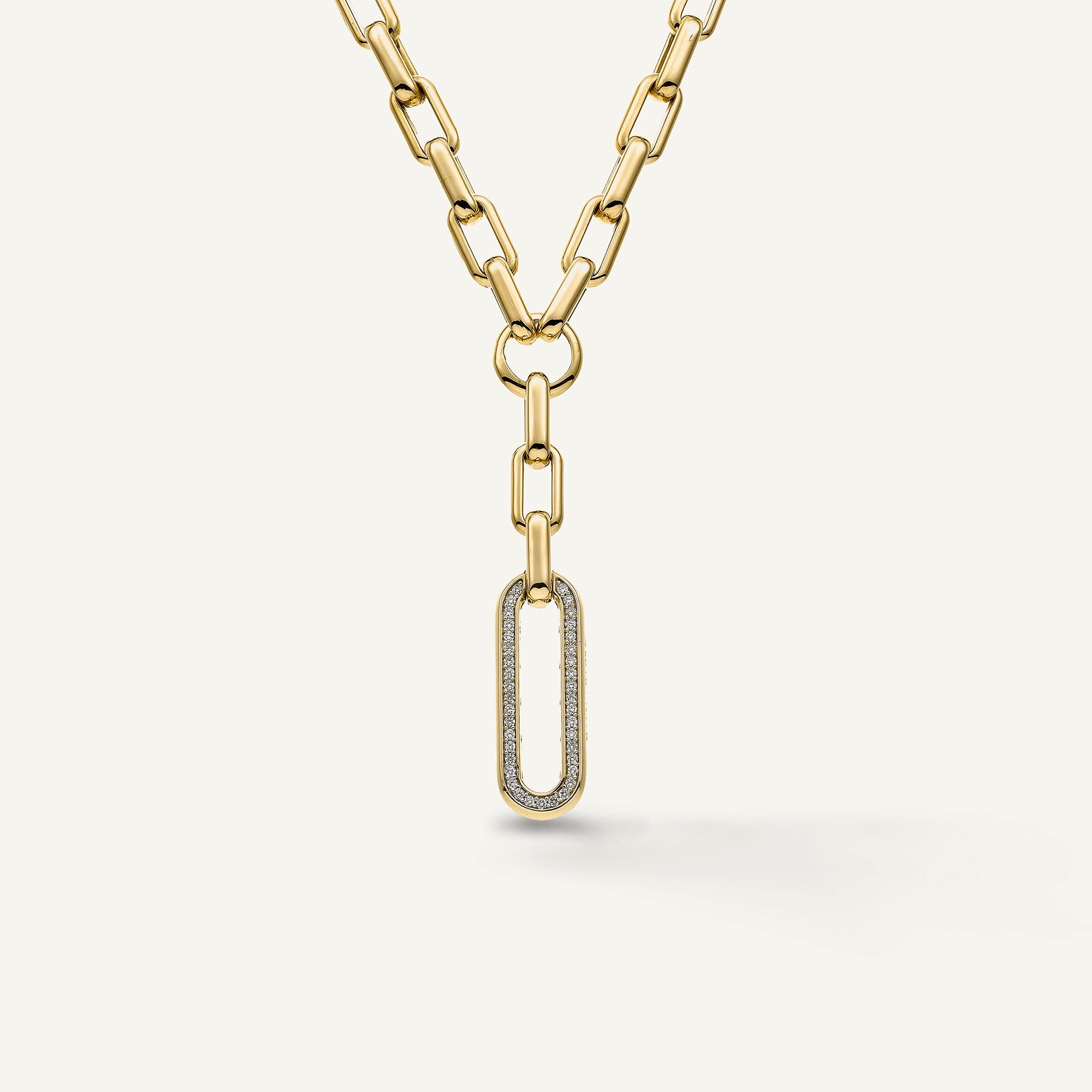 Collana in oro e diamanti