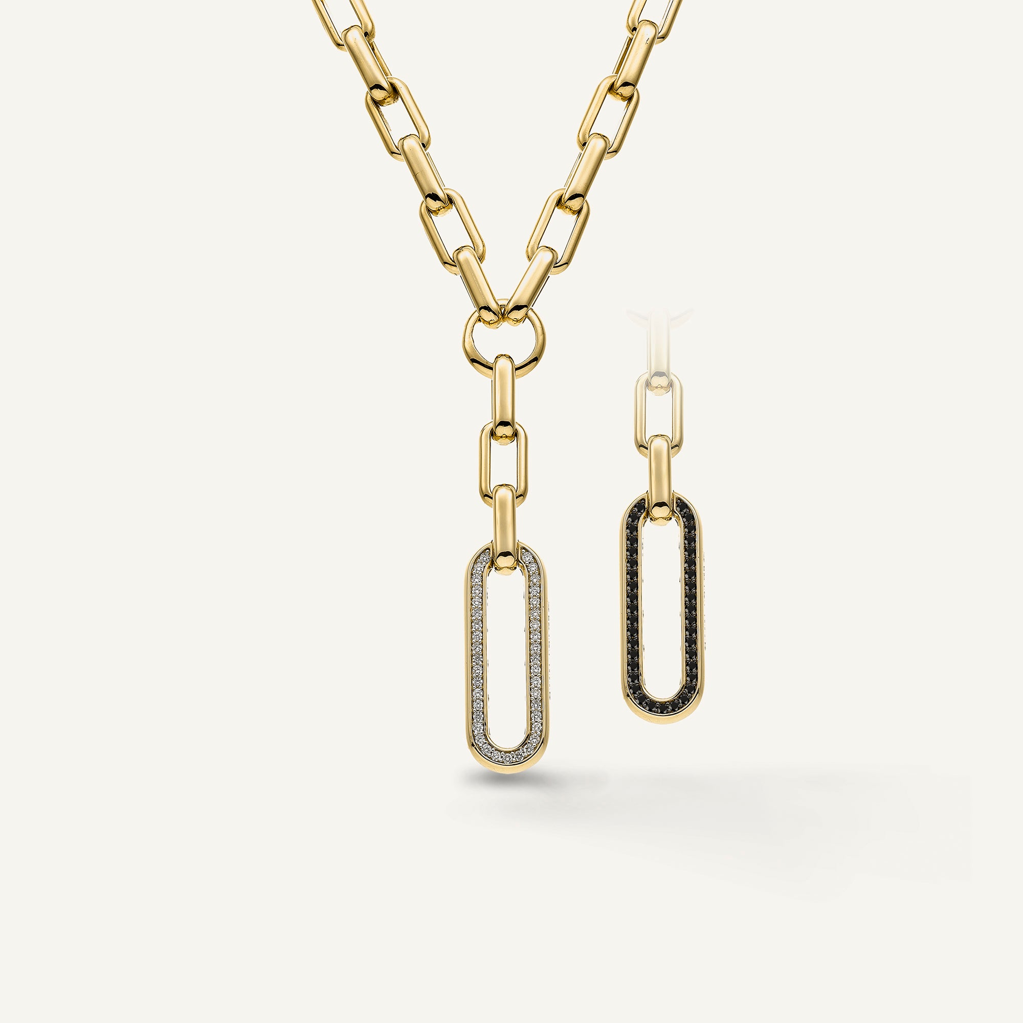 Collana in oro e diamanti