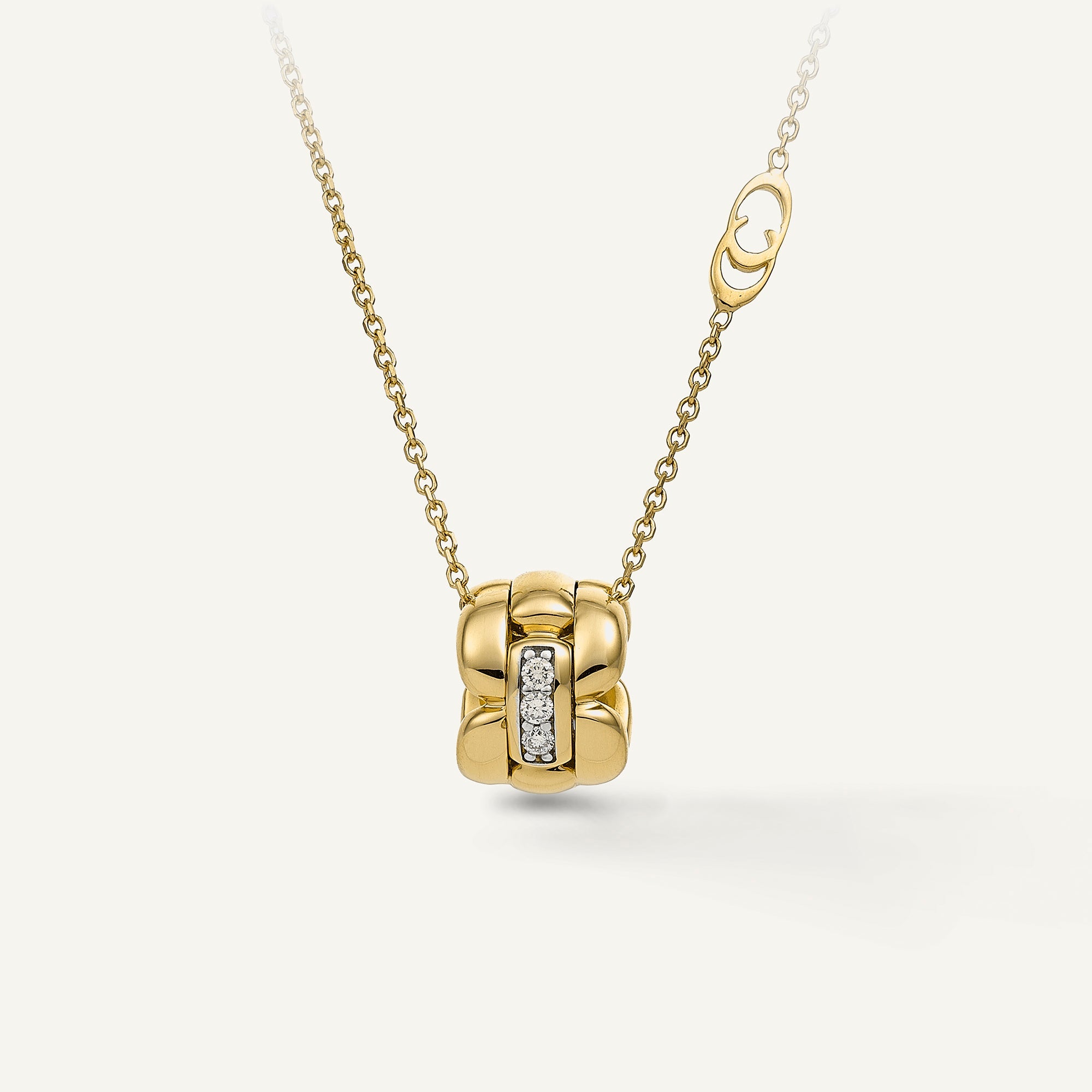 Collana in oro e diamanti