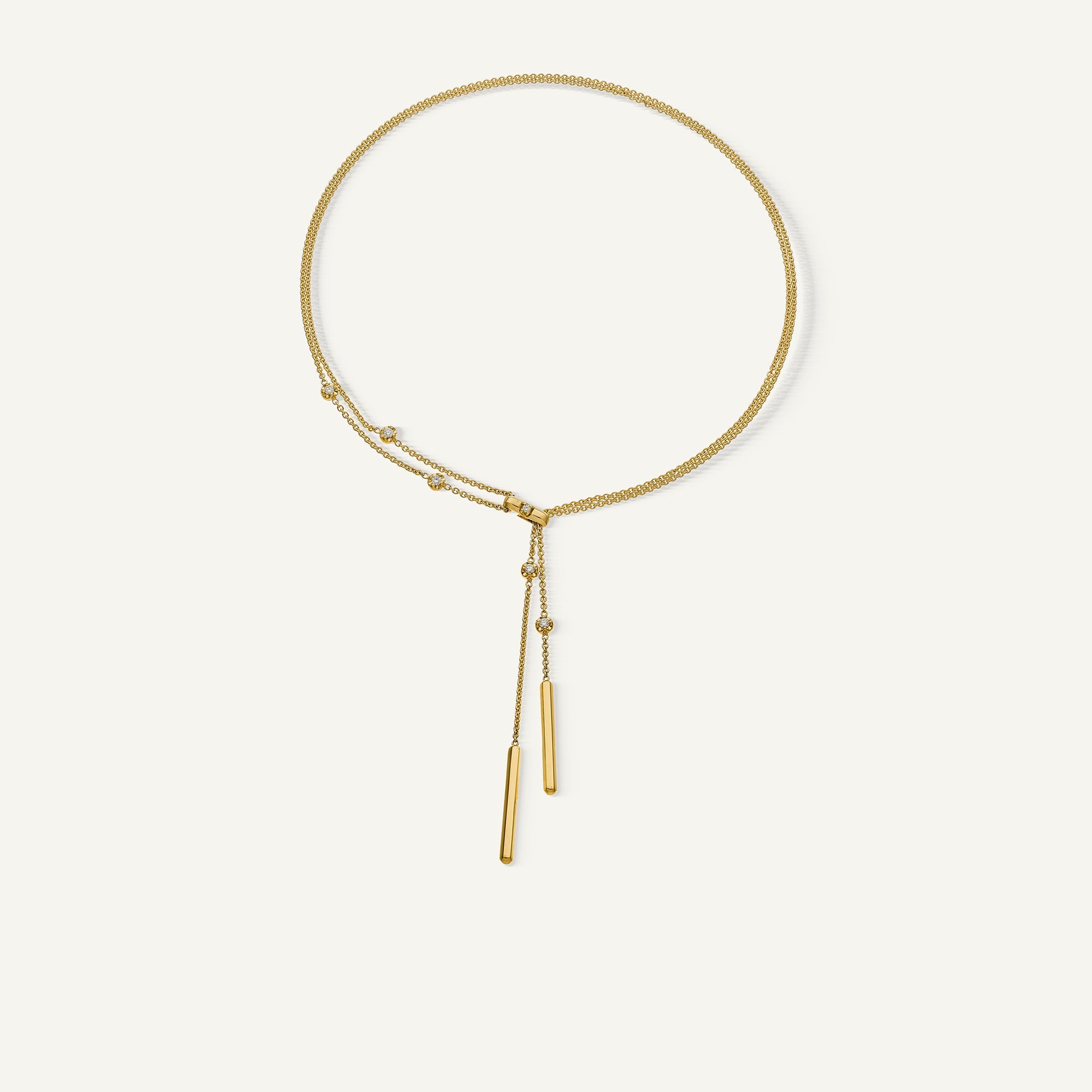 Collana in oro e diamanti