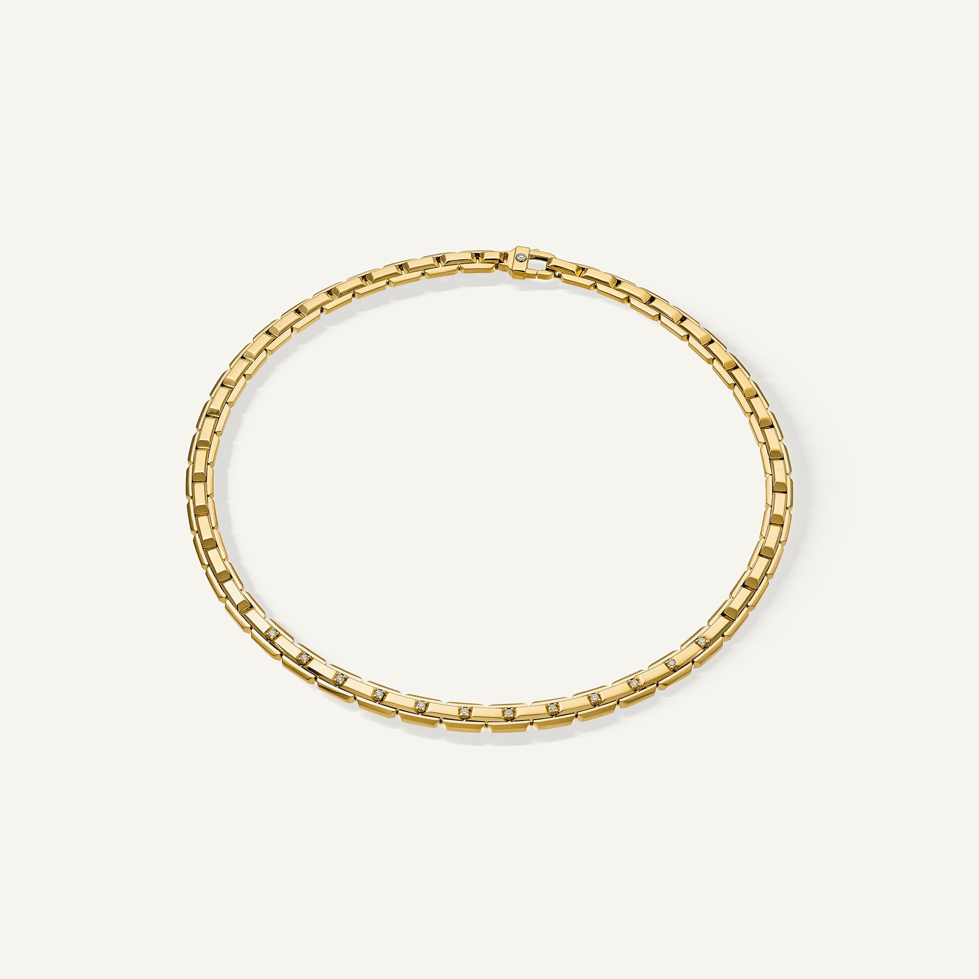 Collana in oro e diamanti