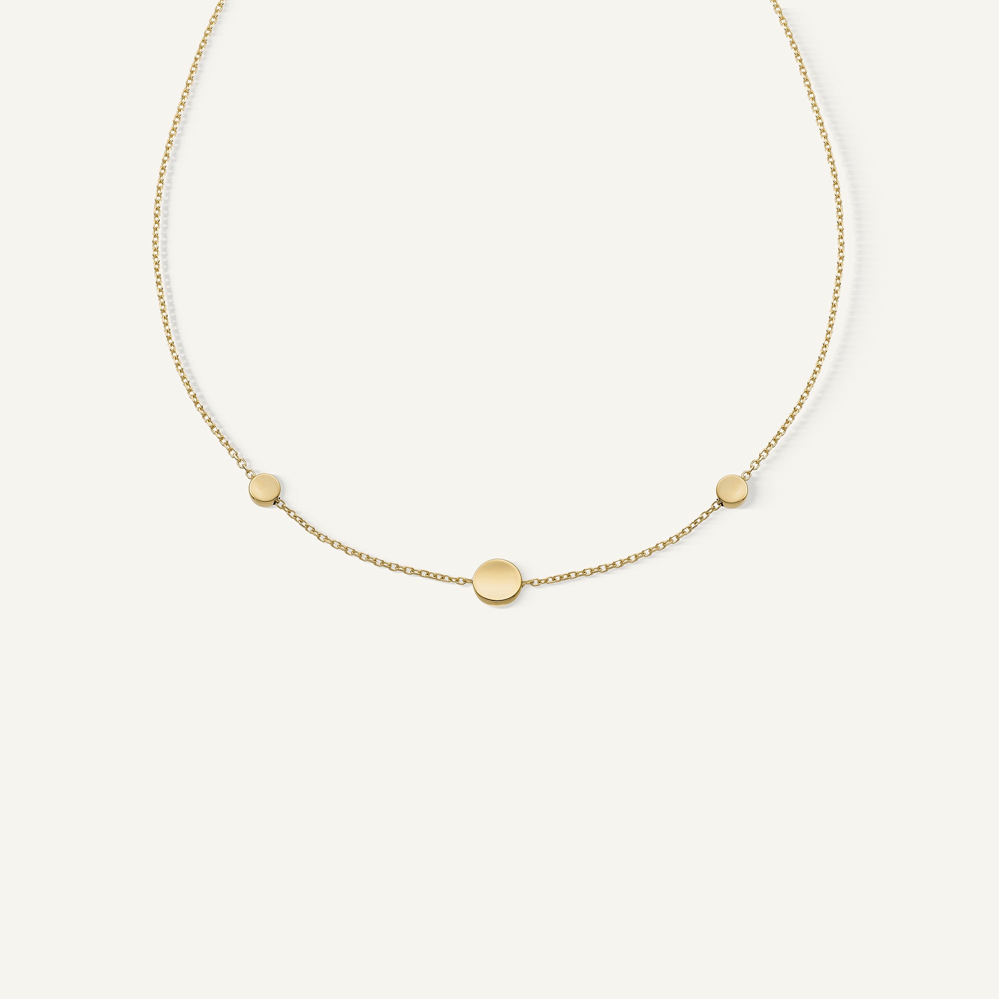 Gold necklace
