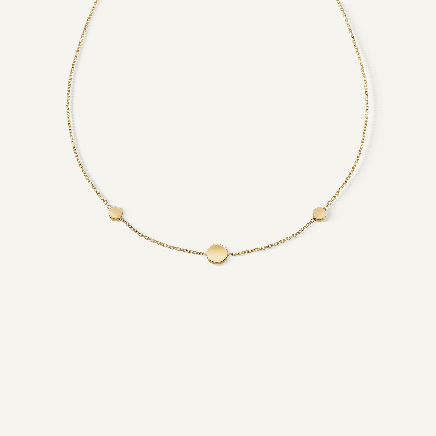 Gold necklace