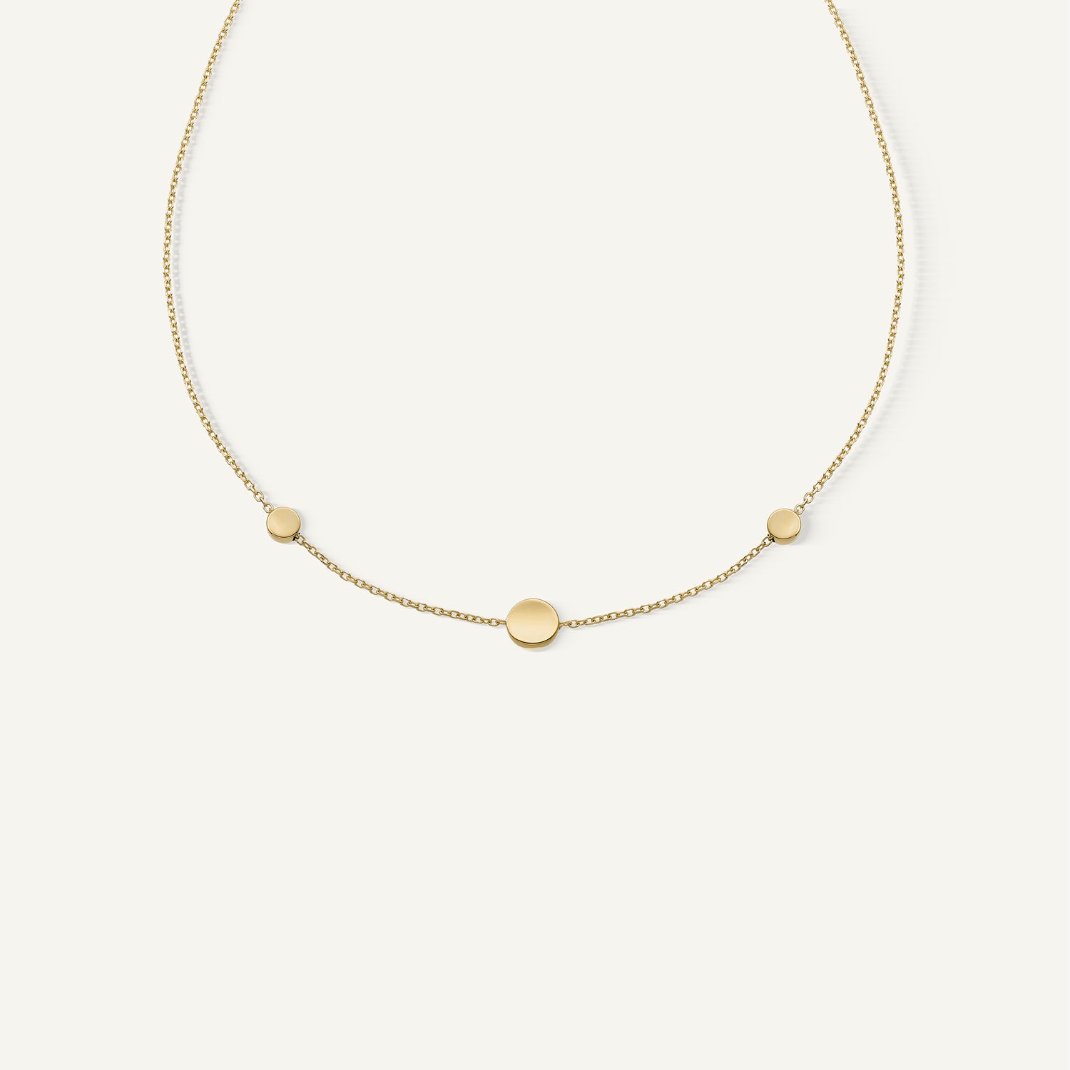 Gold necklace