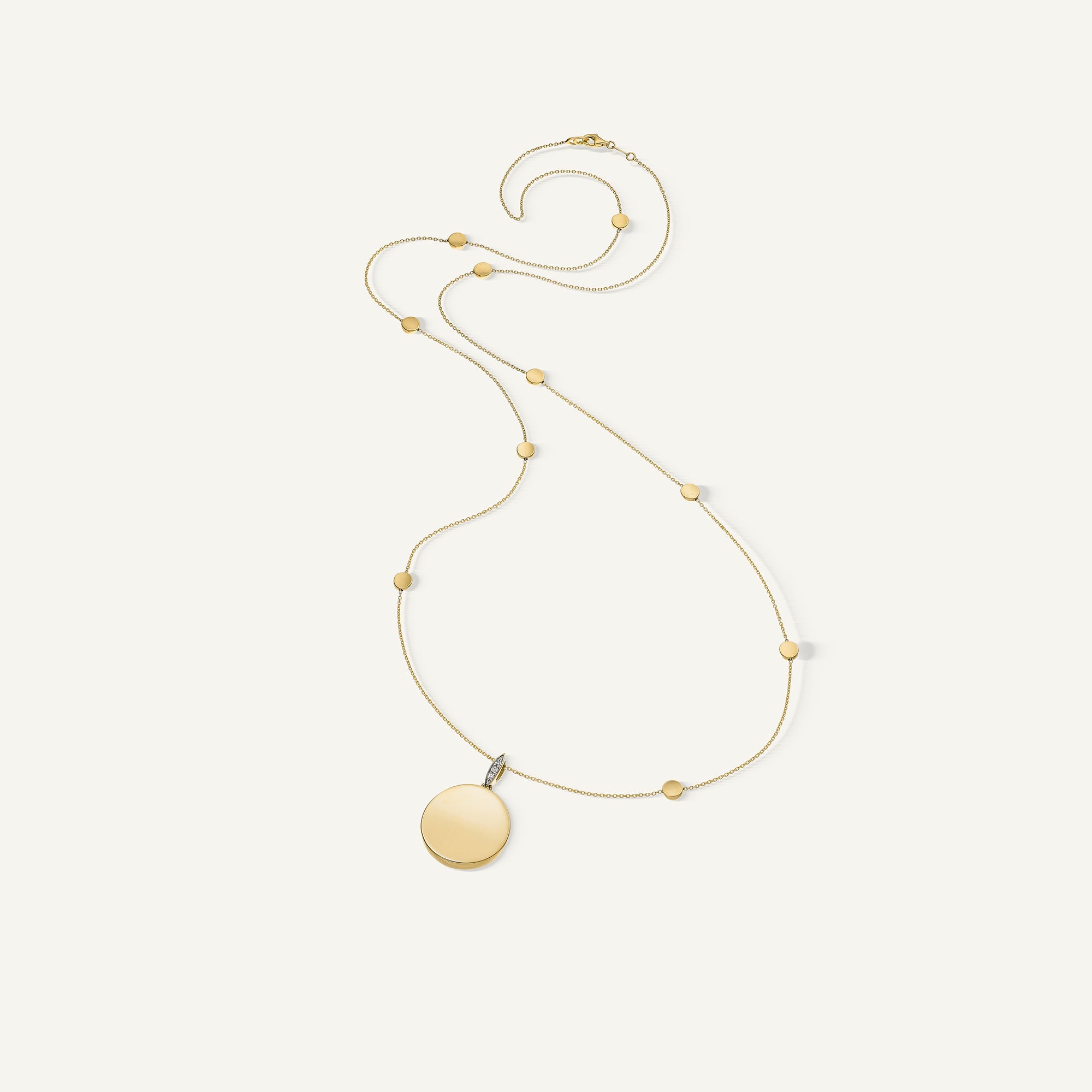 Collana in oro e diamanti