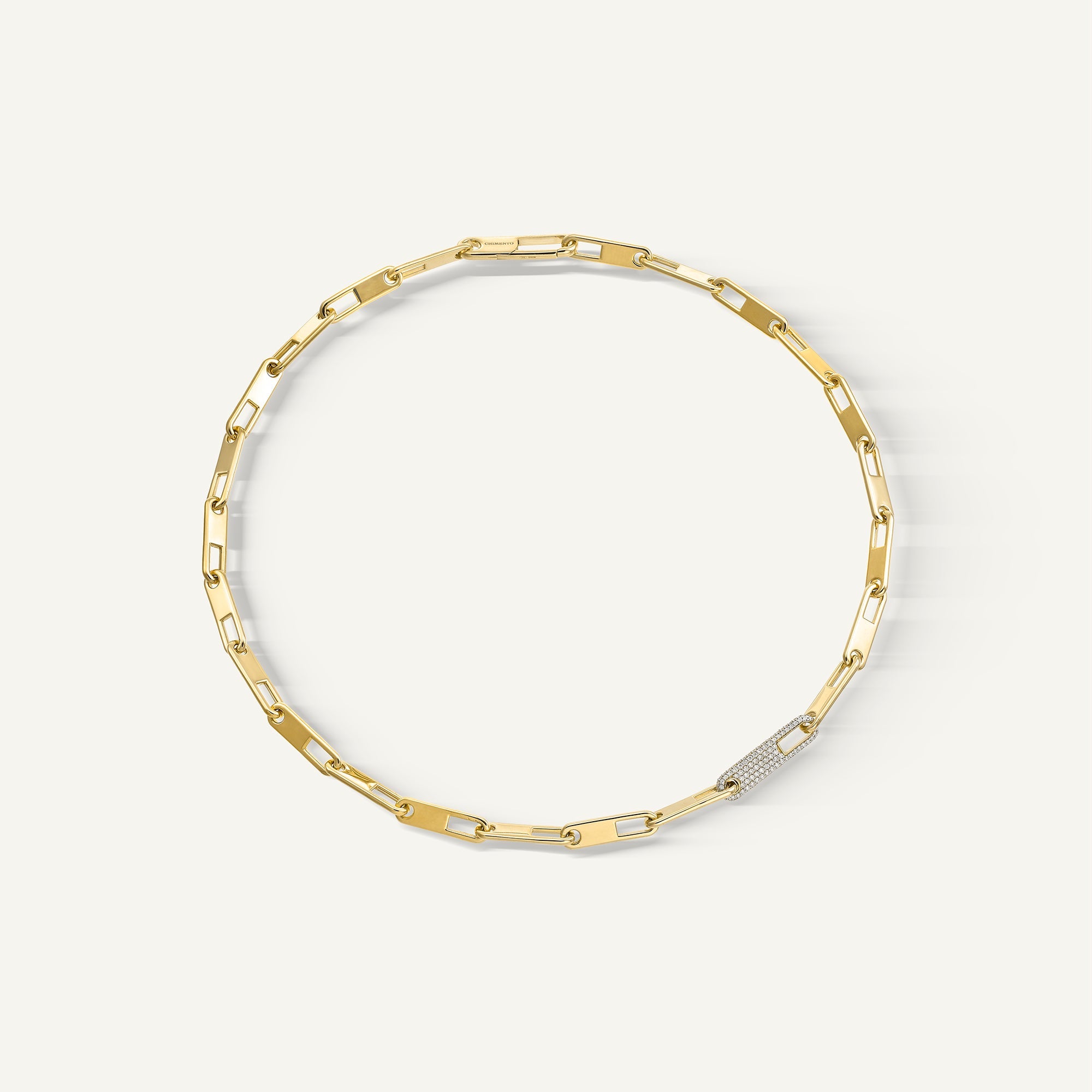 Collana in oro e diamanti