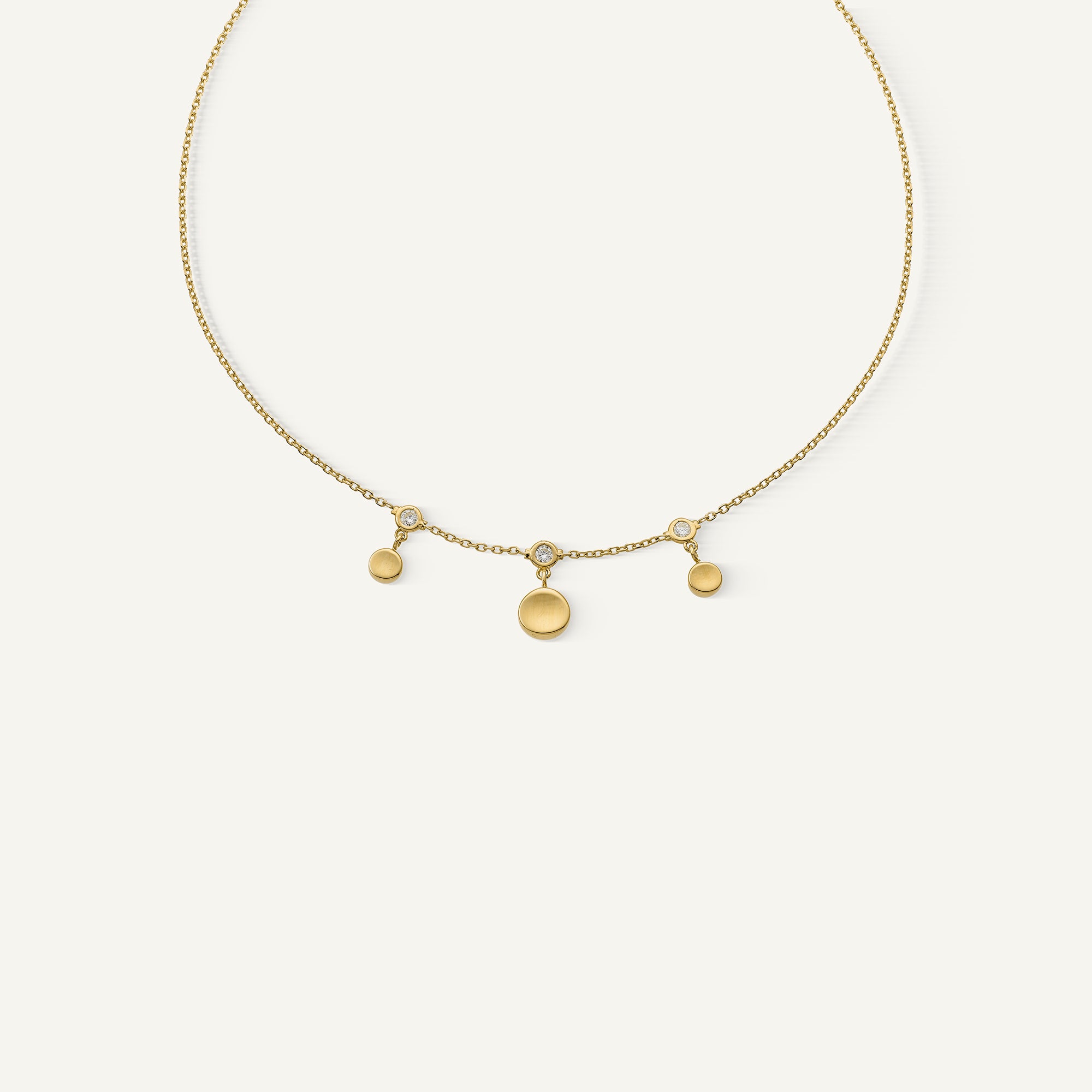 Collana in oro e diamanti
