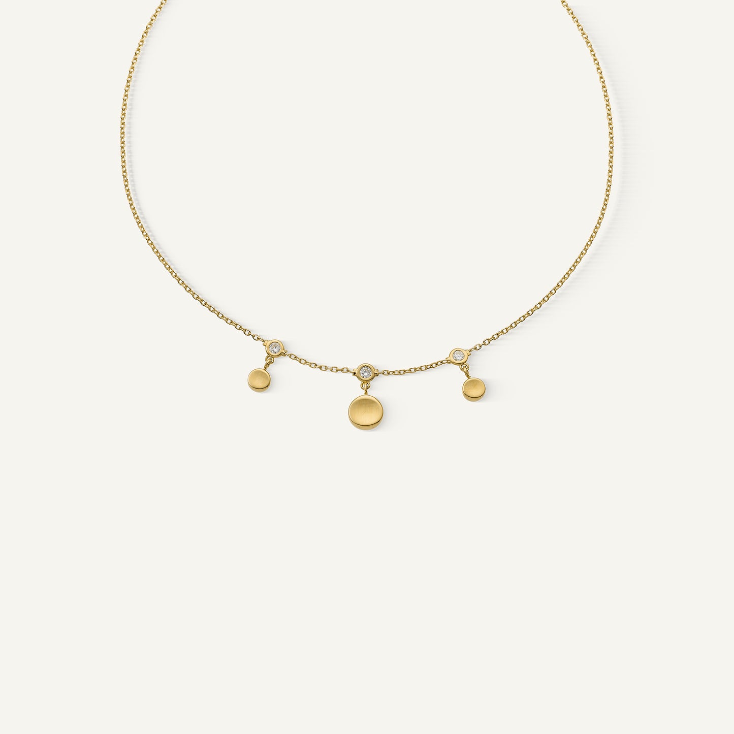 Collana in oro e diamanti