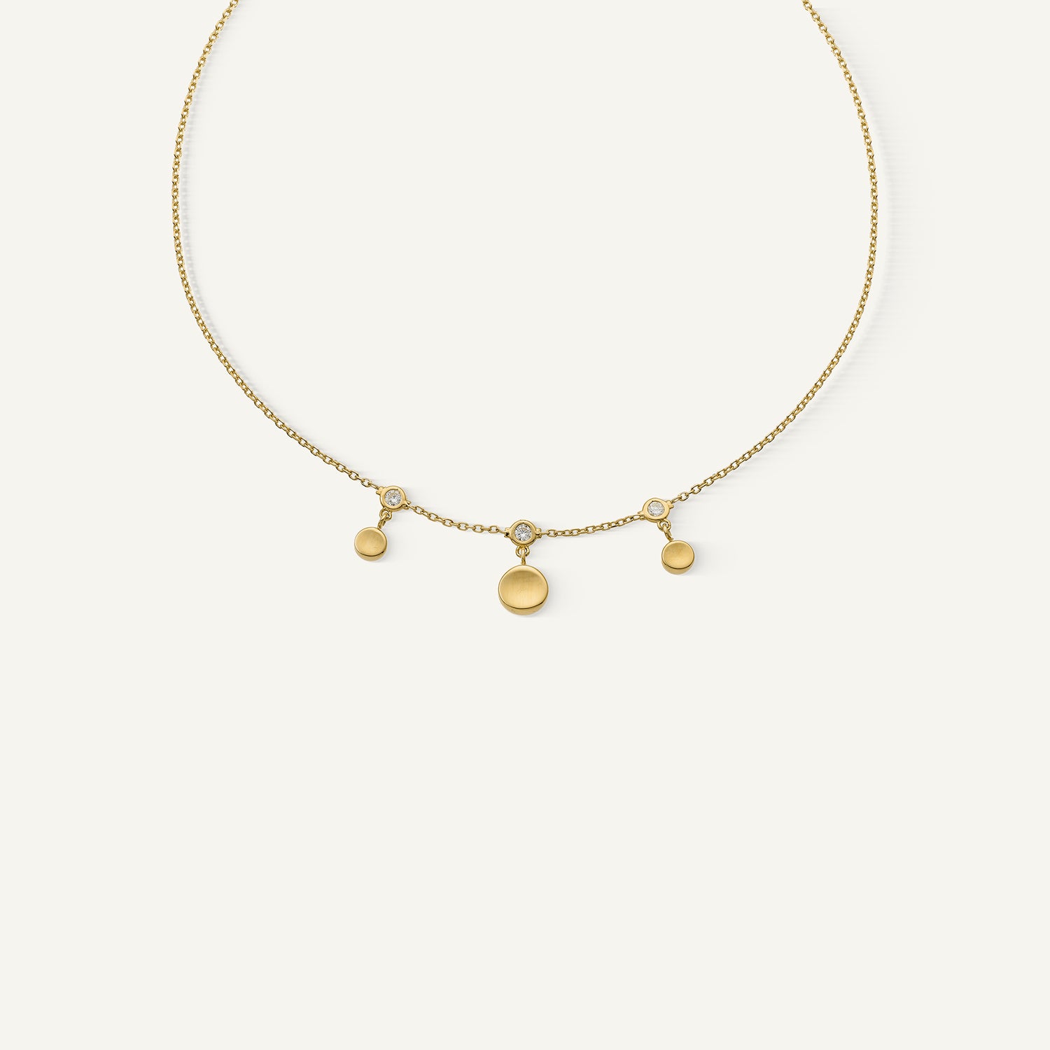 Collana in oro e diamanti