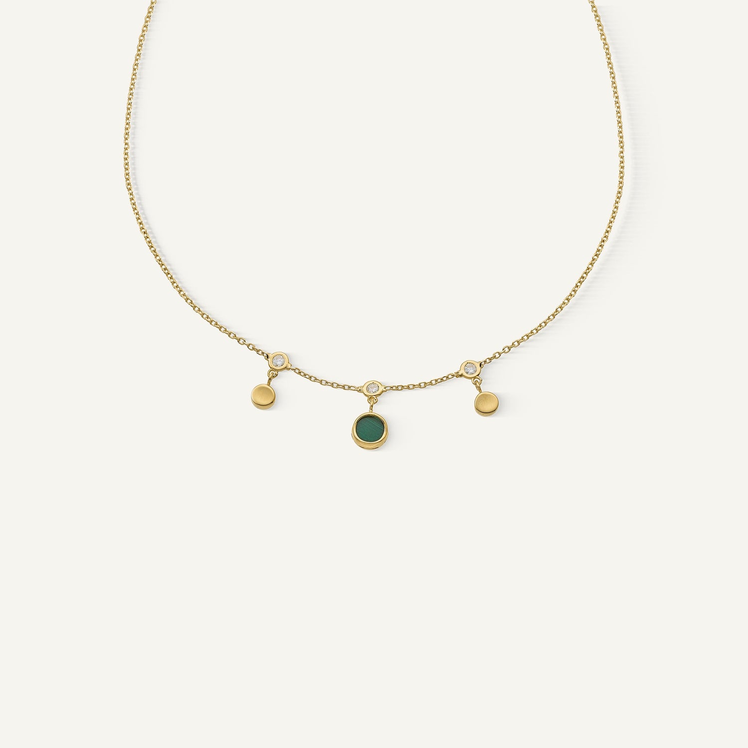 Collana in oro e diamanti