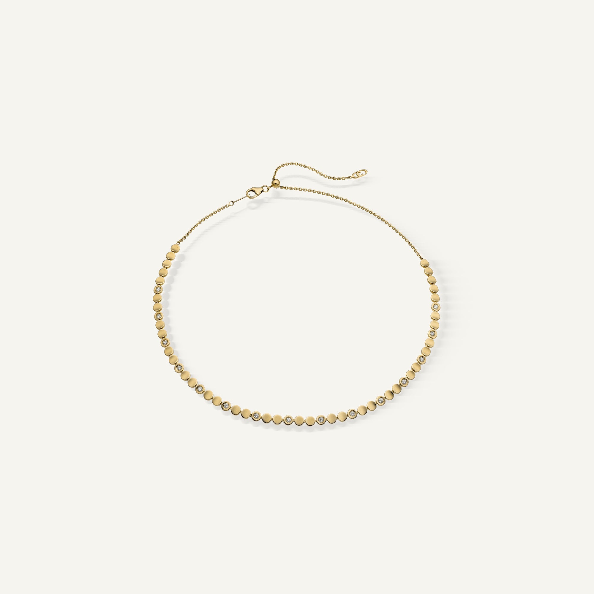Collana in oro e diamanti