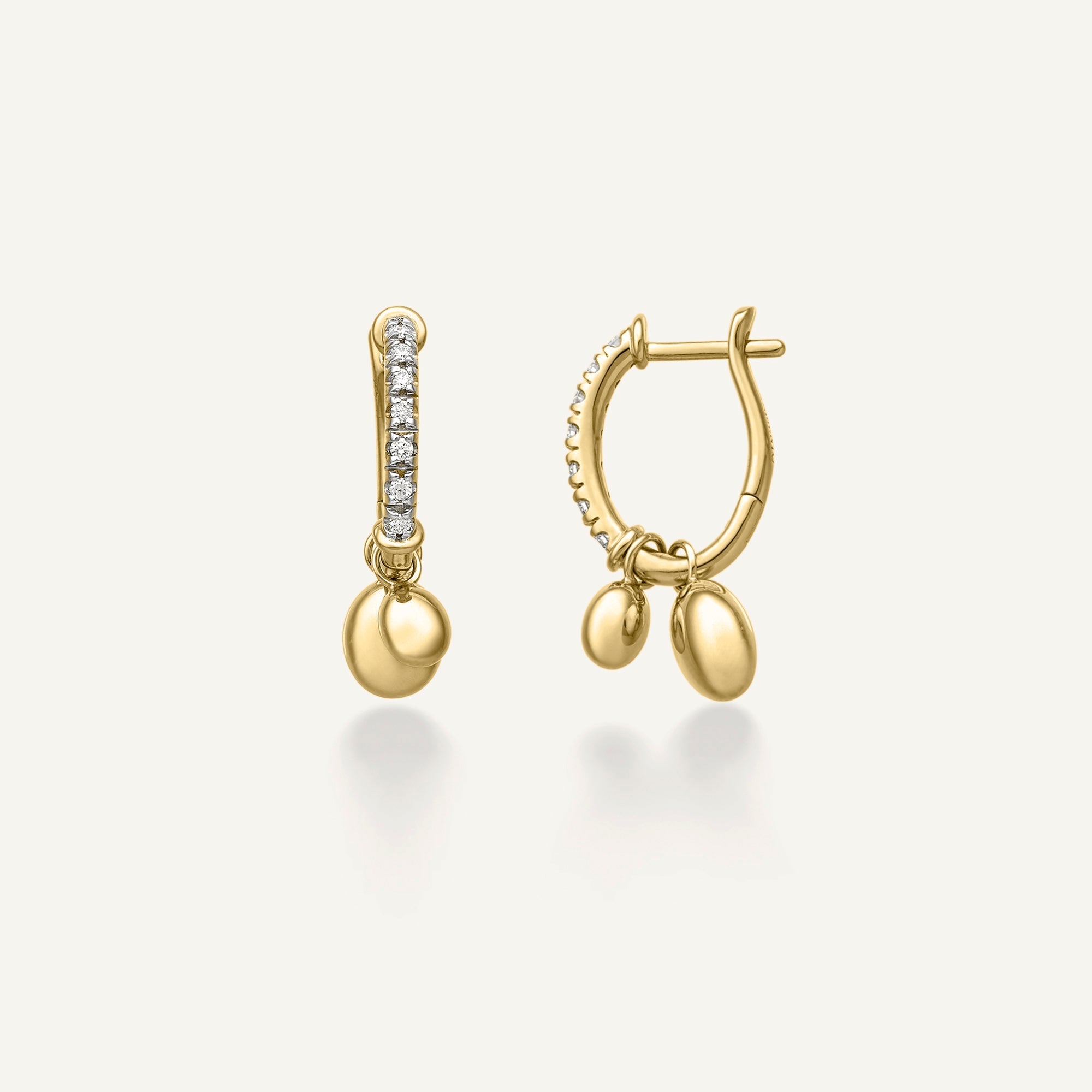 Orecchini in oro e diamanti