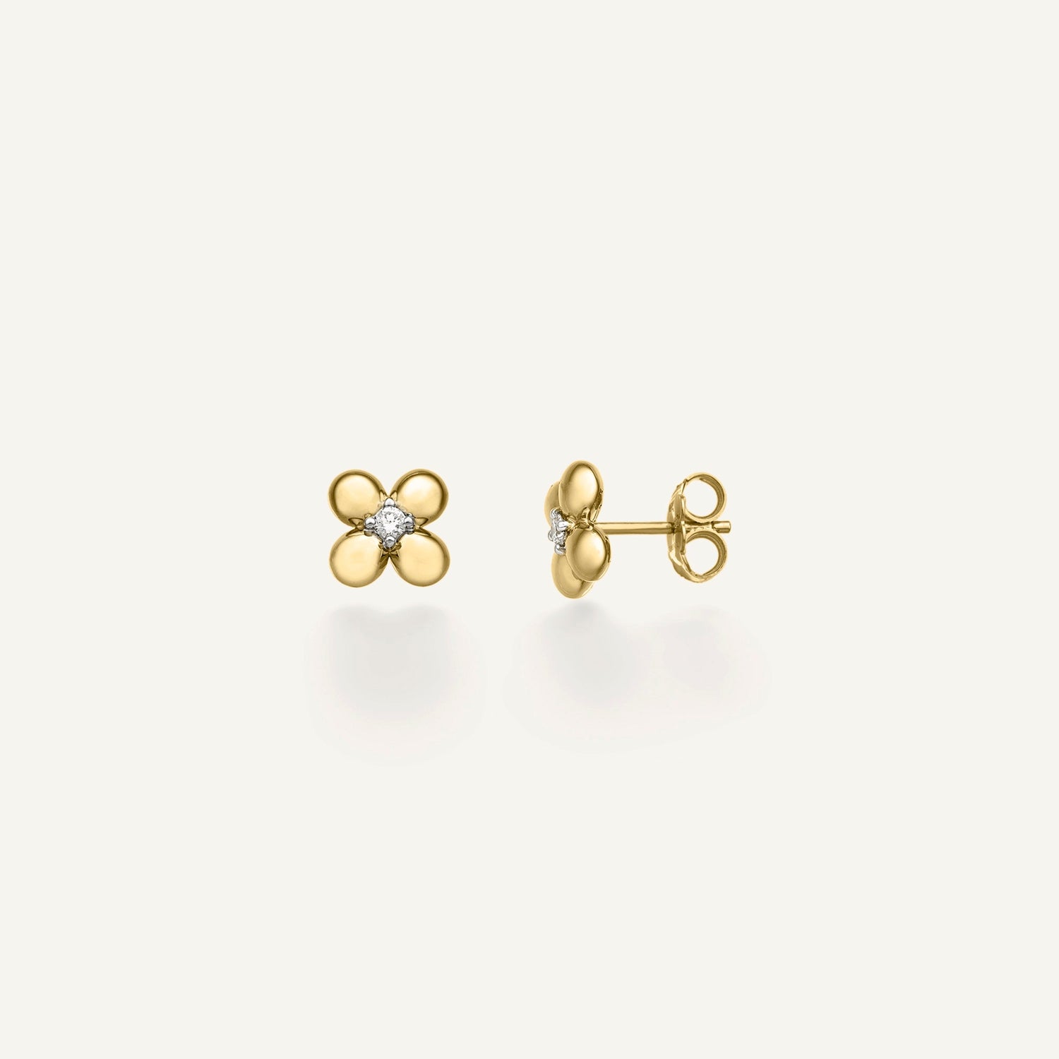 Orecchini in oro e diamanti